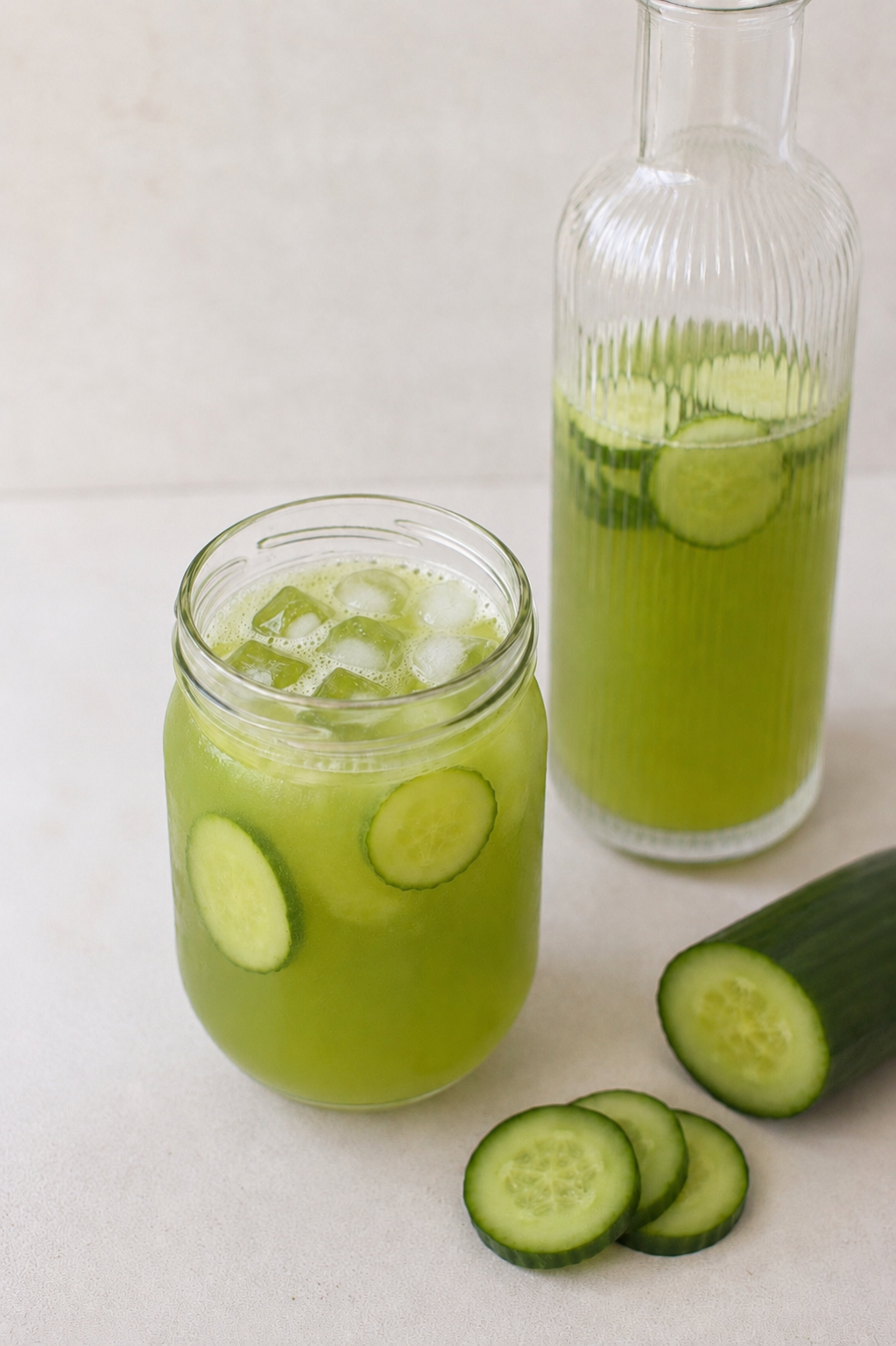Eau fraîche concombre et citron