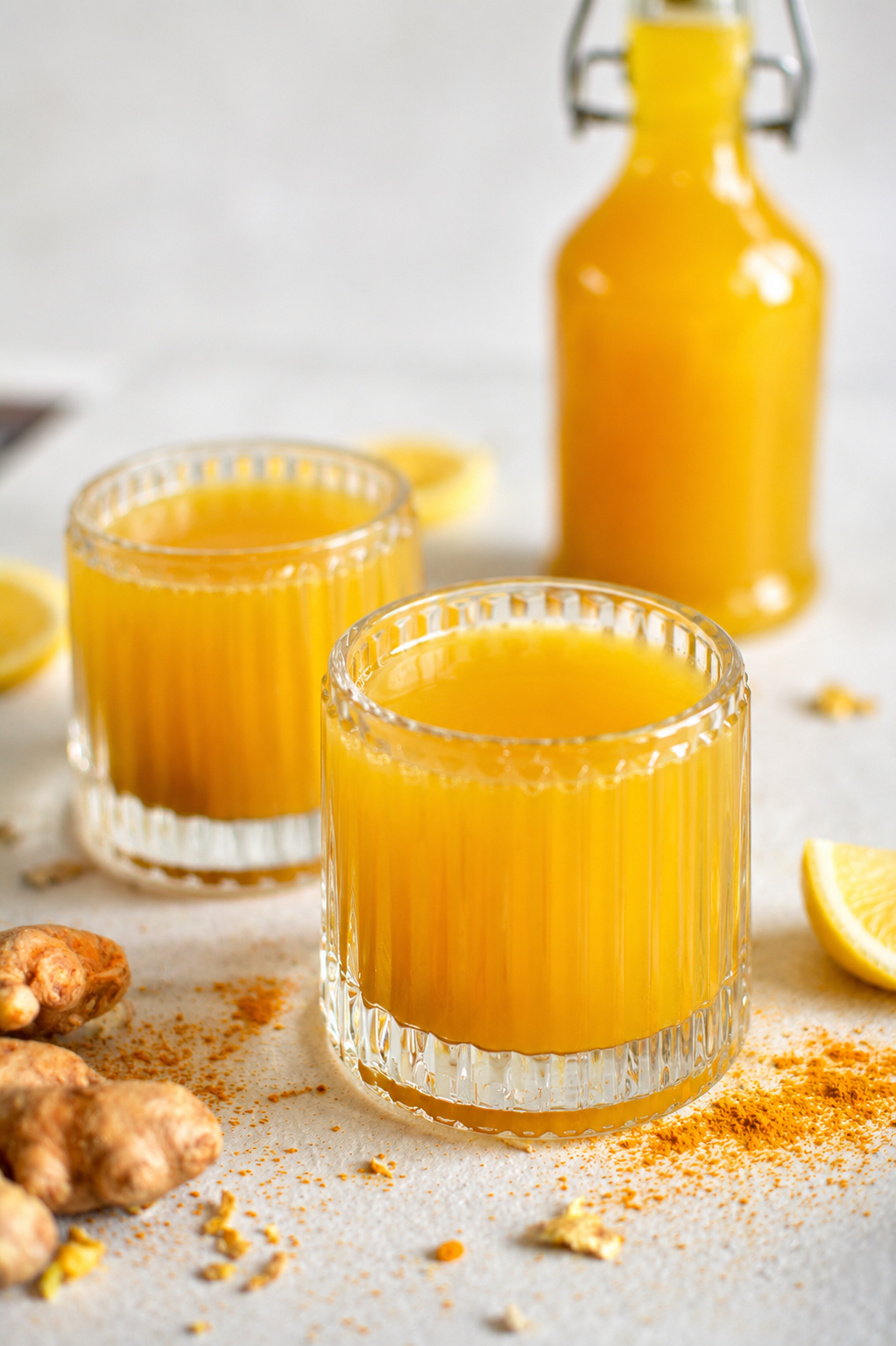 Tisane au gingembre et curcuma