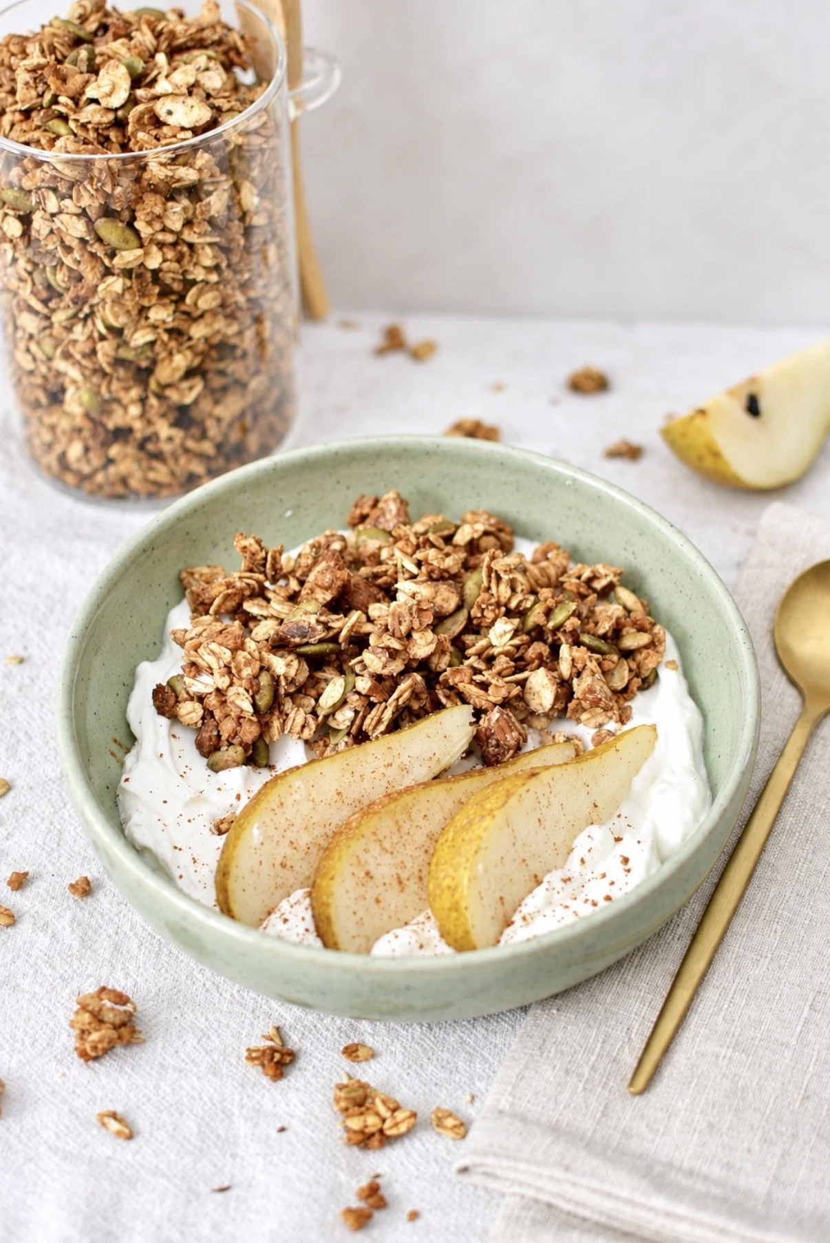 Granola protéiné érable-cannelle