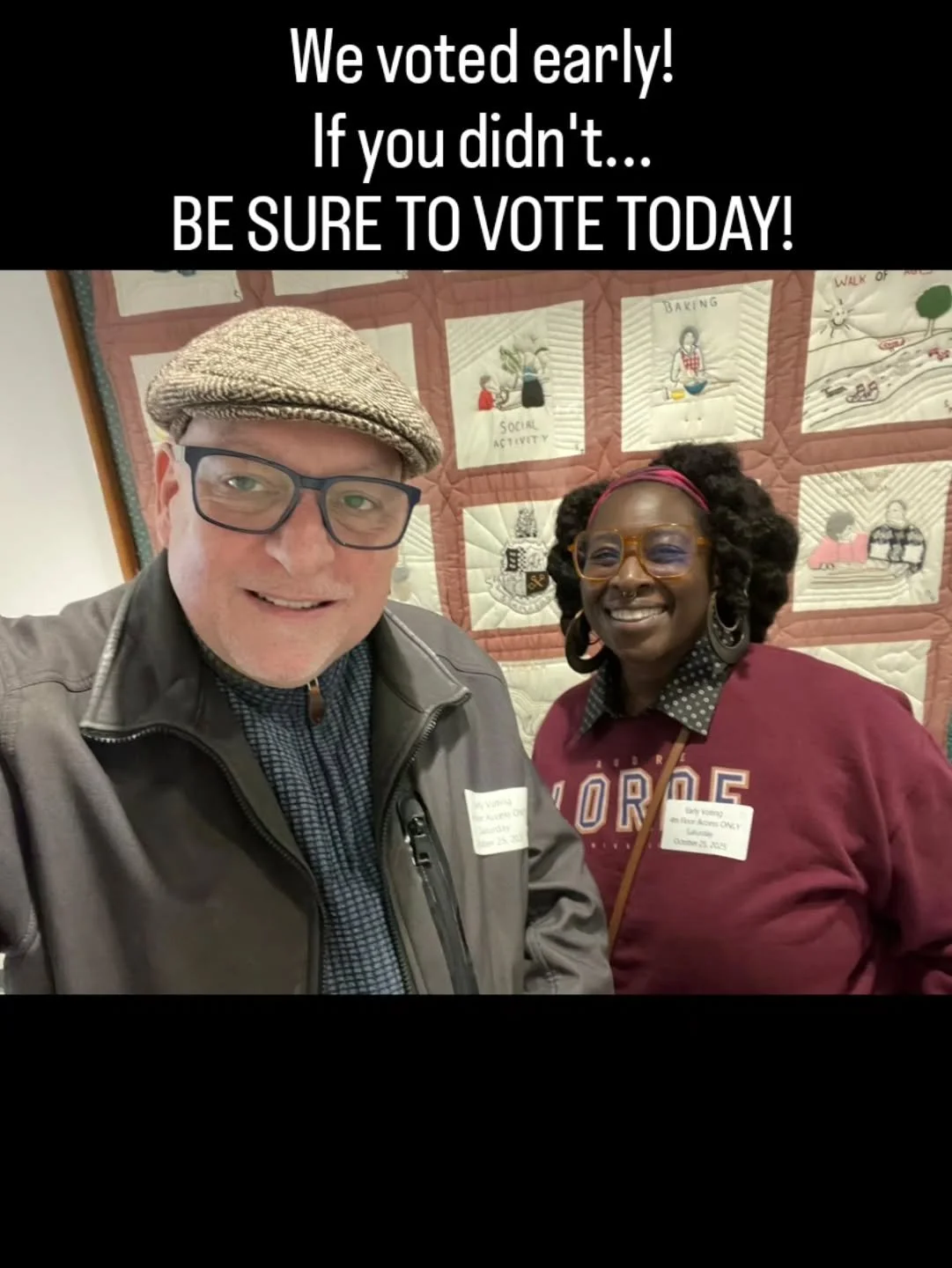 It doesn&rsquo;t matter how strong your opinions are. If you don&rsquo;t use your power for positive change, you are indeed part of the problem.

 - Coretta Scott King

VOTE!!!!!