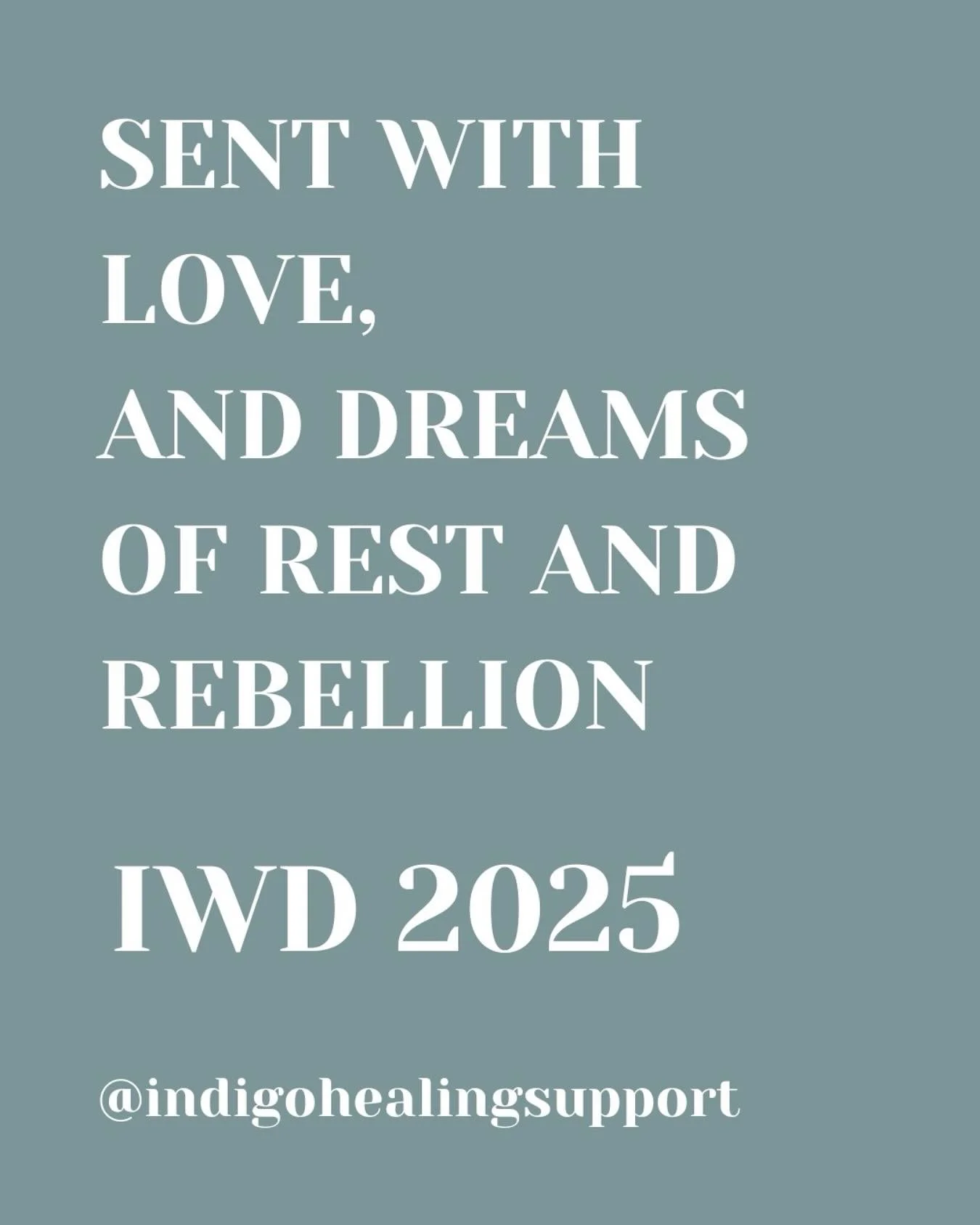For those before us, for us now, and for those to come&mdash;wishing you an International Women&rsquo;s Day rooted in rest, resistance, celebration, and collective liberation.

💜💚🤍✊🏾✊🏽🫰🏼🫰🏿