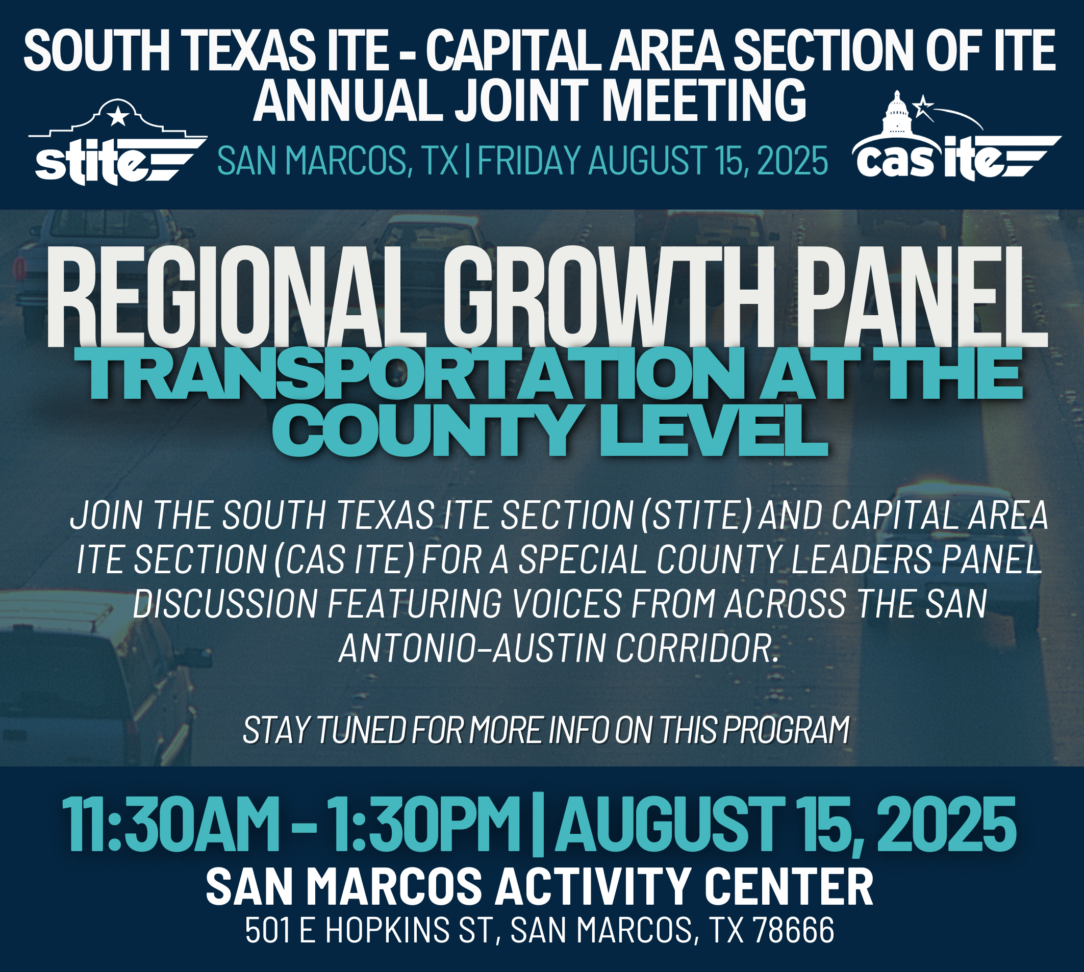 STITE + CASITE Annual Joint Meeting - Regional Growth Panel