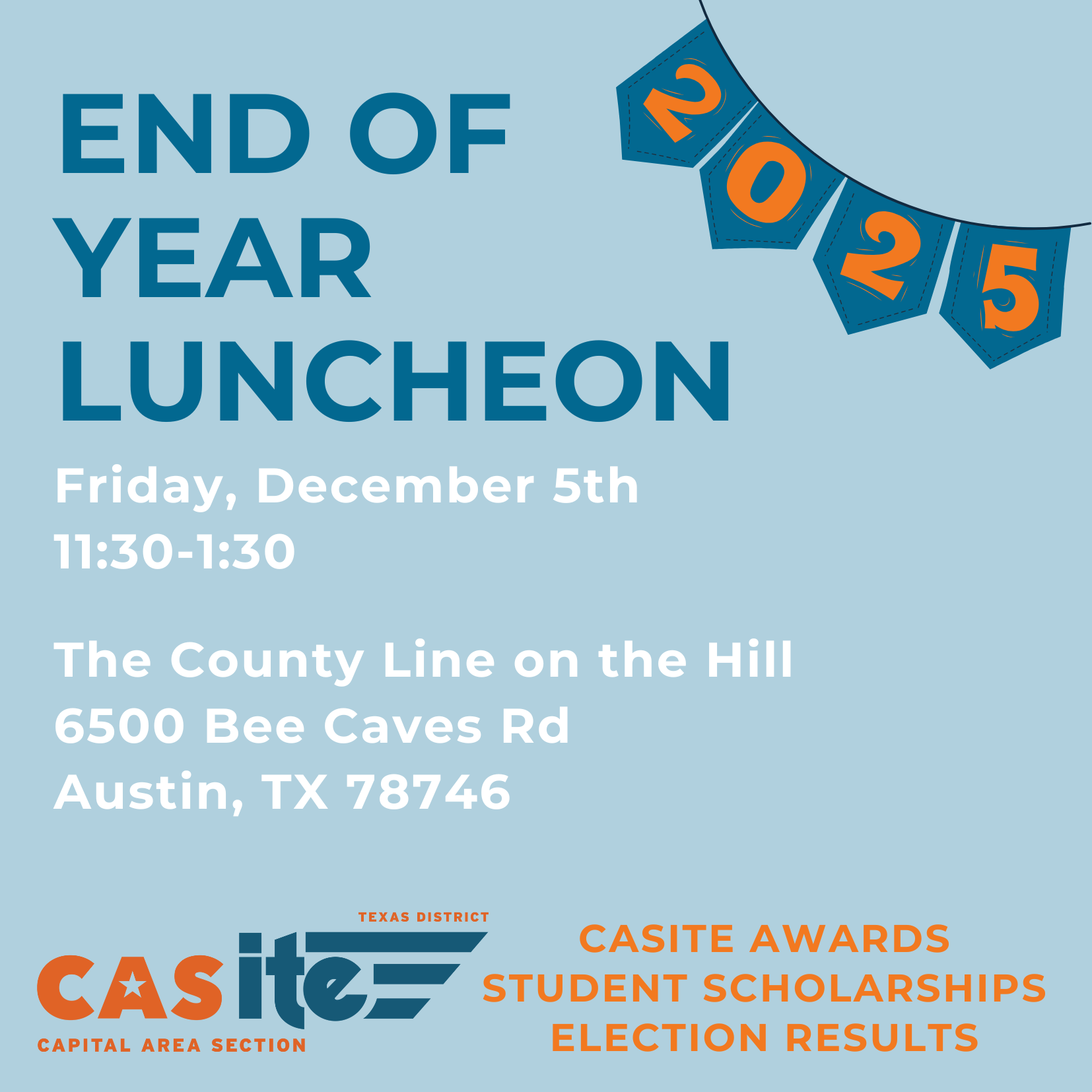 CASITE End of Year Luncheon