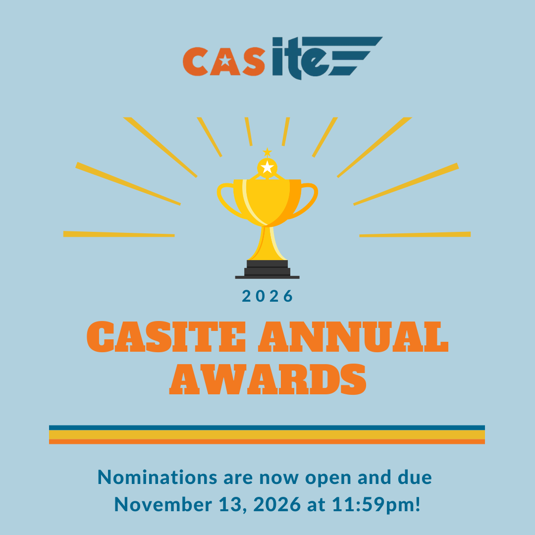 CASITE Annual Awards Nominations Due