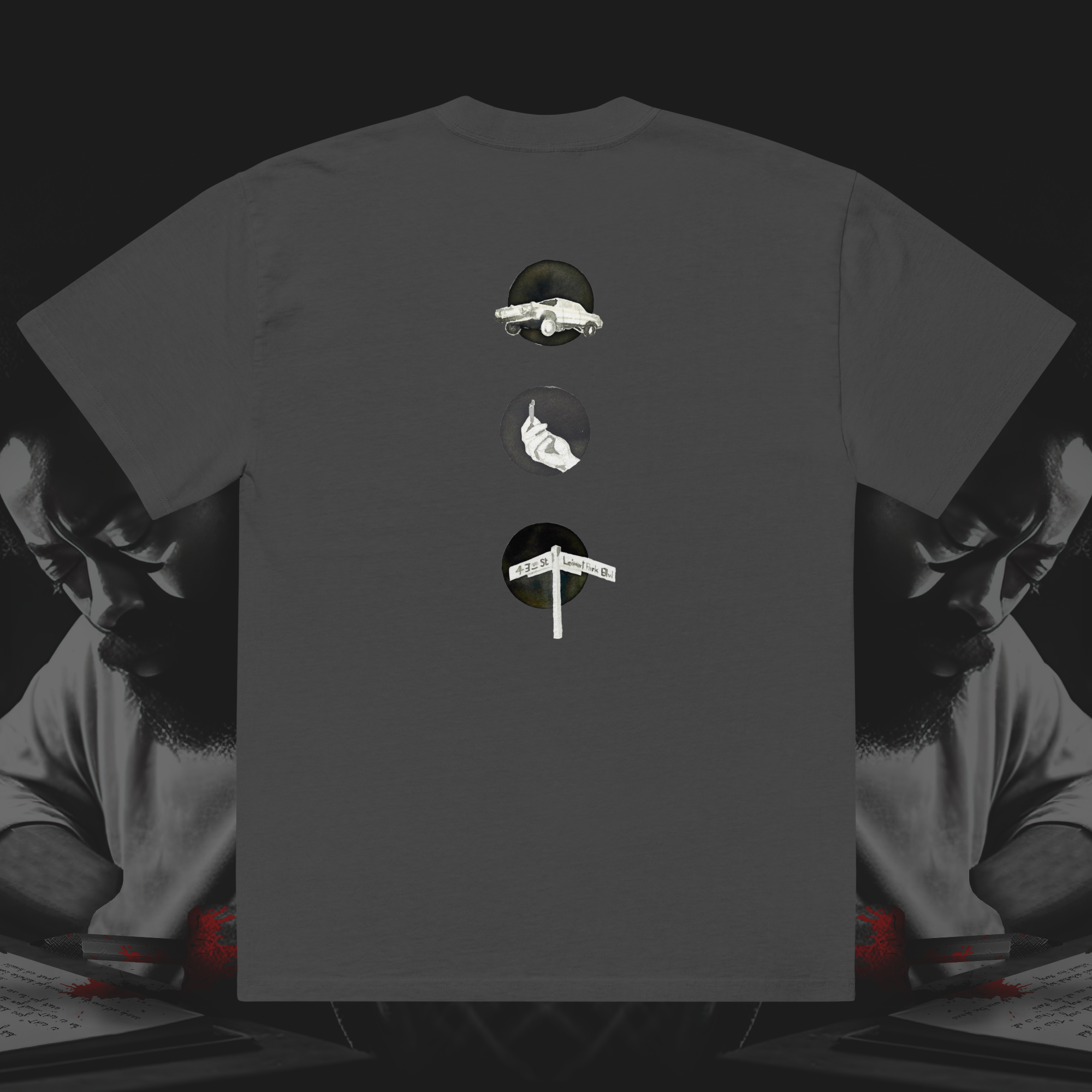 Da Coolest Icon t in Faded Black.png