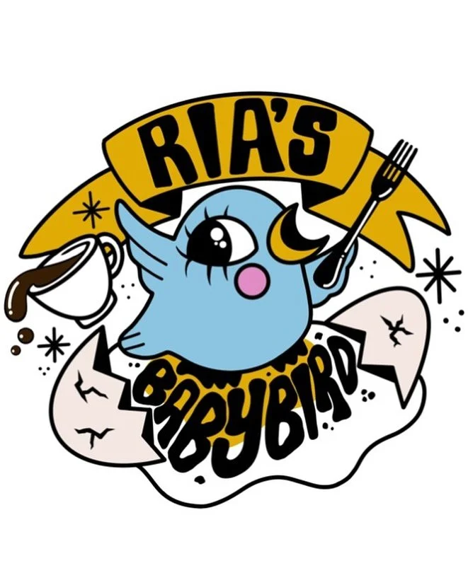 We had a new logo made by our sweet friend Emma Livergood! @snailgravy New shirts for sale on the 16th!!