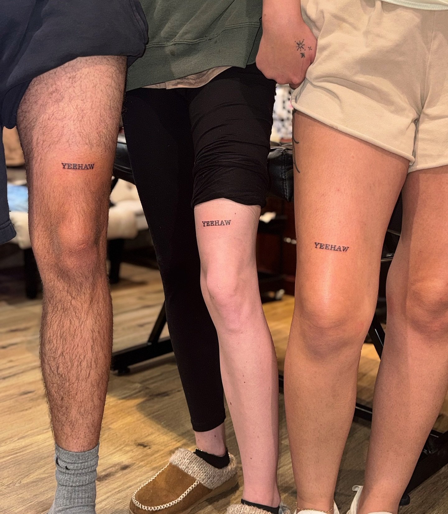 Such a fun night tattooing with @hannahblattertattoo , we love ours regulars! #inkwell #inkwellandsons #springtown #springtowntx #springtowntattoos #tattoo #femaletattooartists #tx #texas