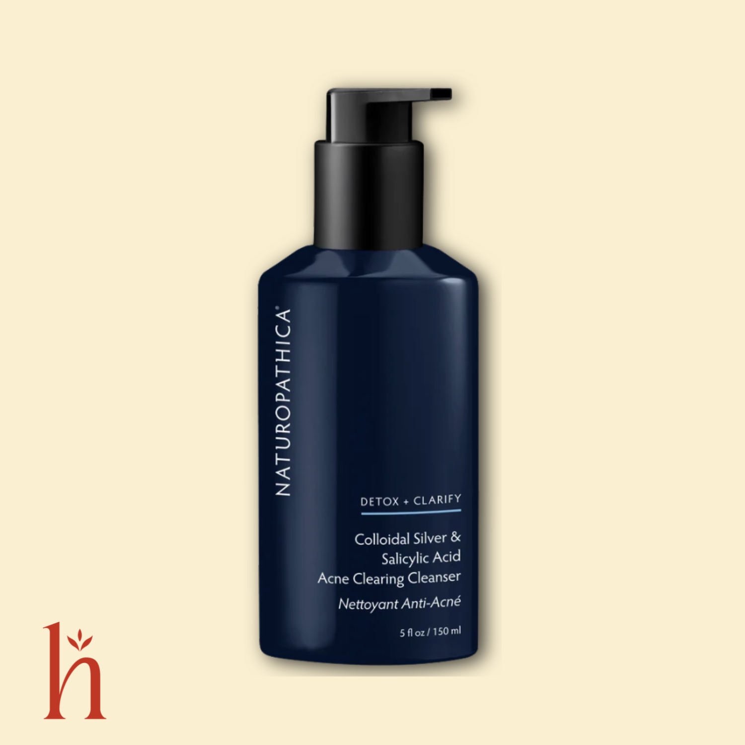 Naturopathica Colloidal Silver & Salicylic Acid Acne Clearing Cleanser