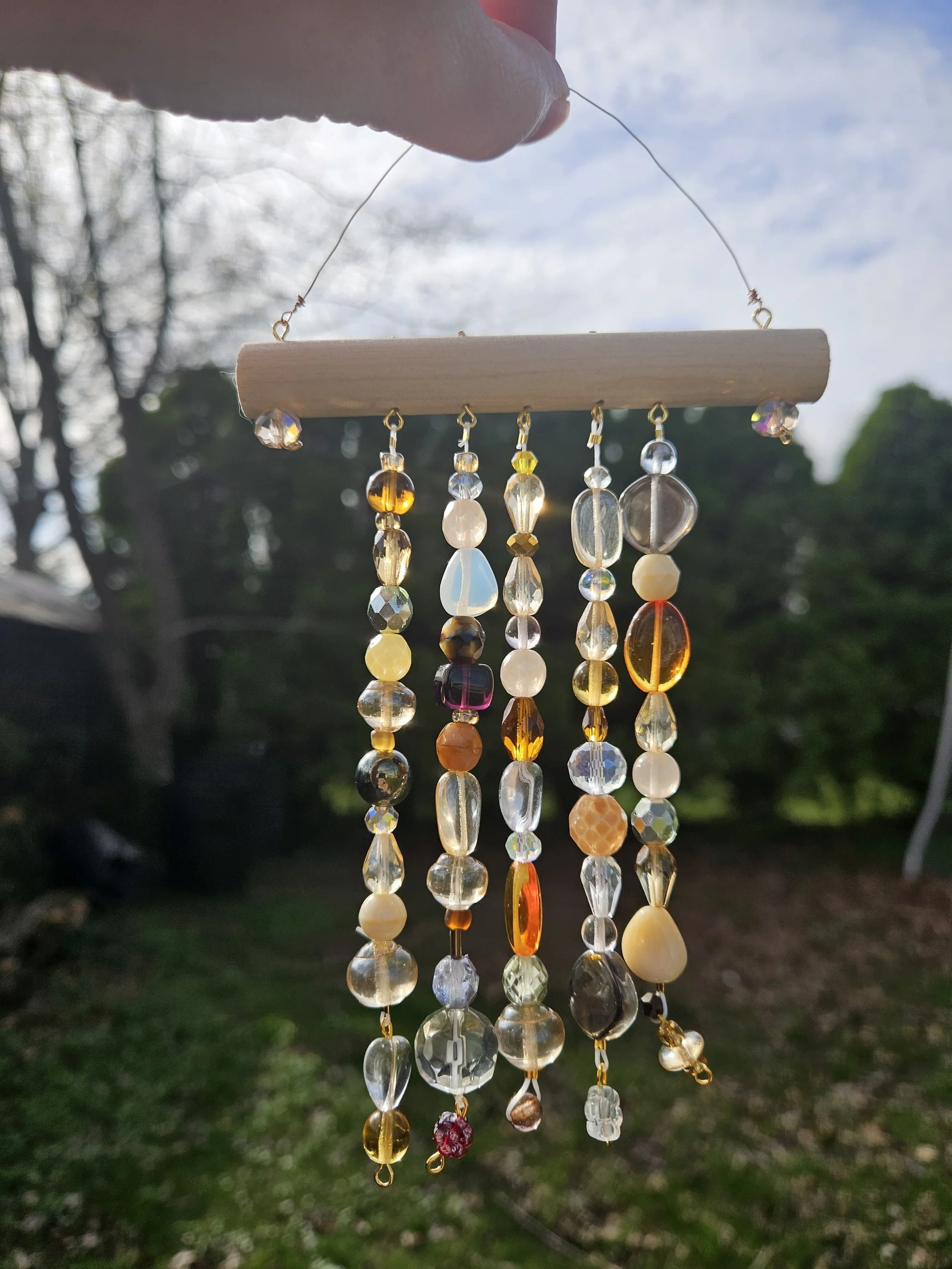 Beaded Suncatcher DIY with Jessie