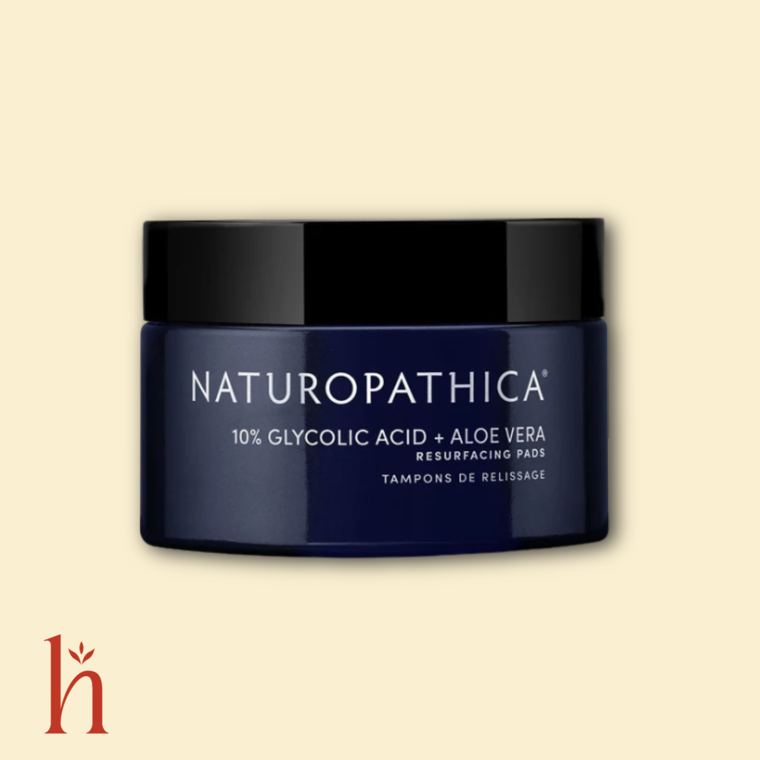 Naturopathica 10% Glycolic Acid & Aloe Vera Resurfacing Pads