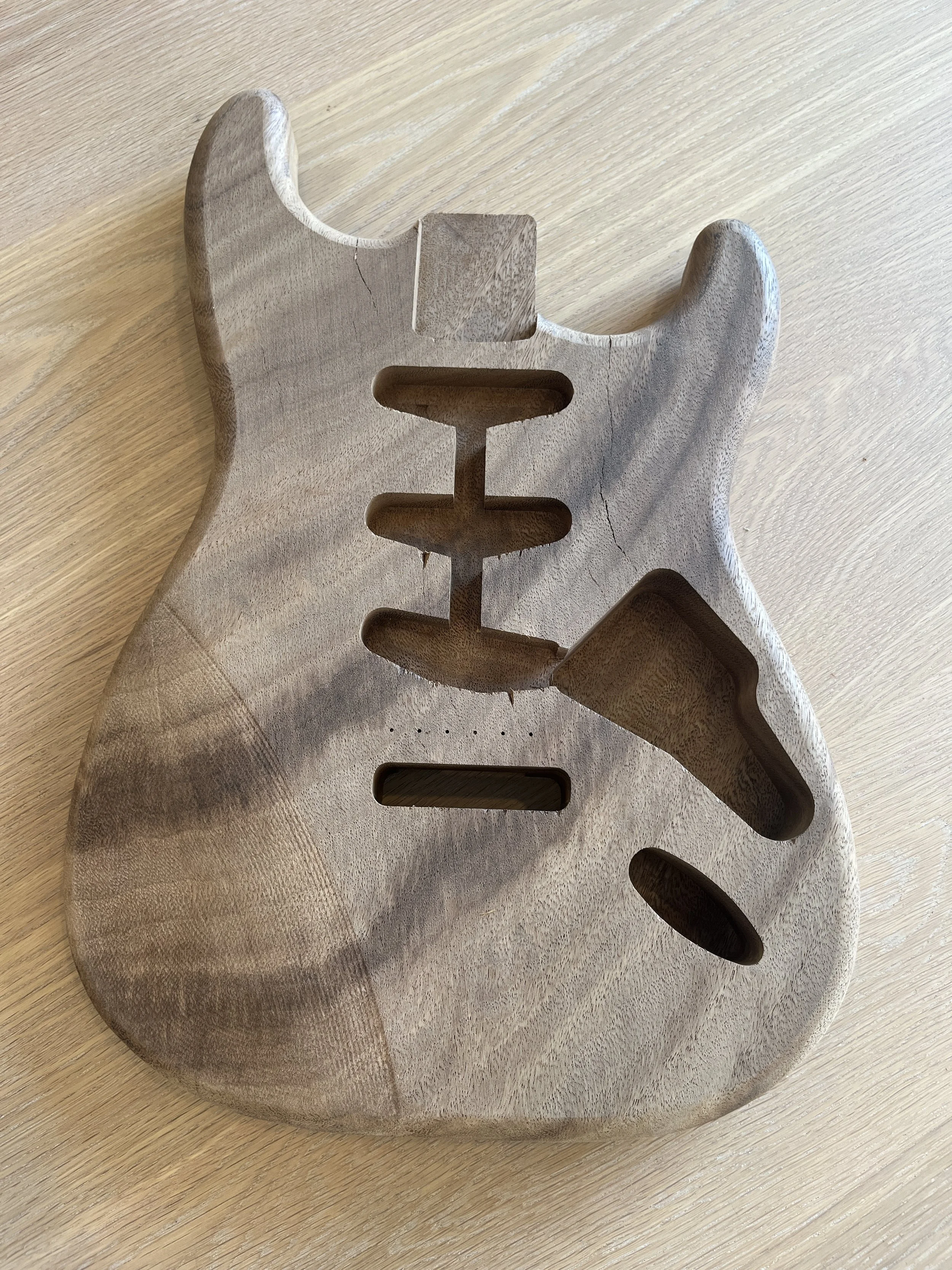 Monkeypod Custom Guitar