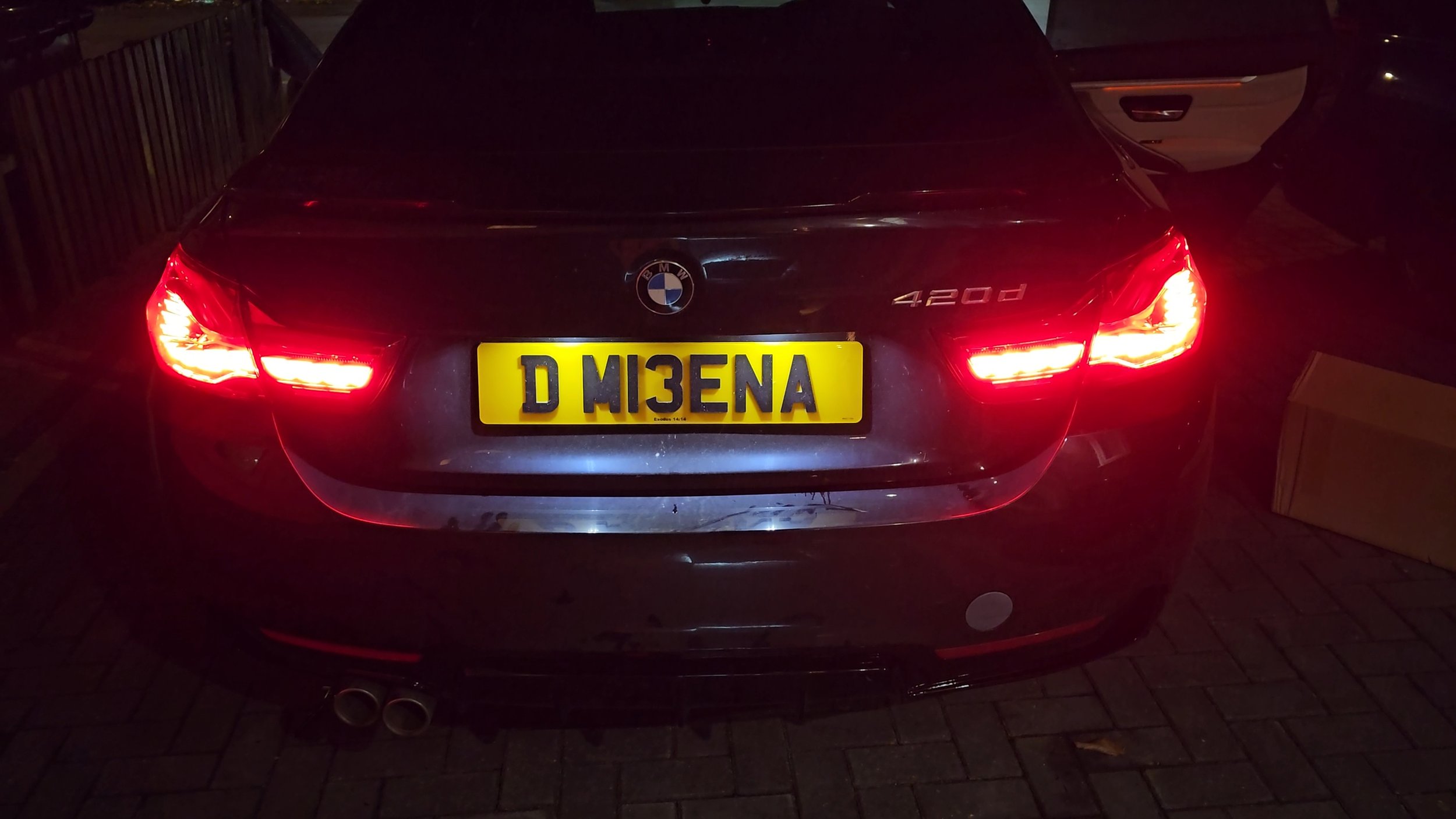 BMW Tail light upgrades