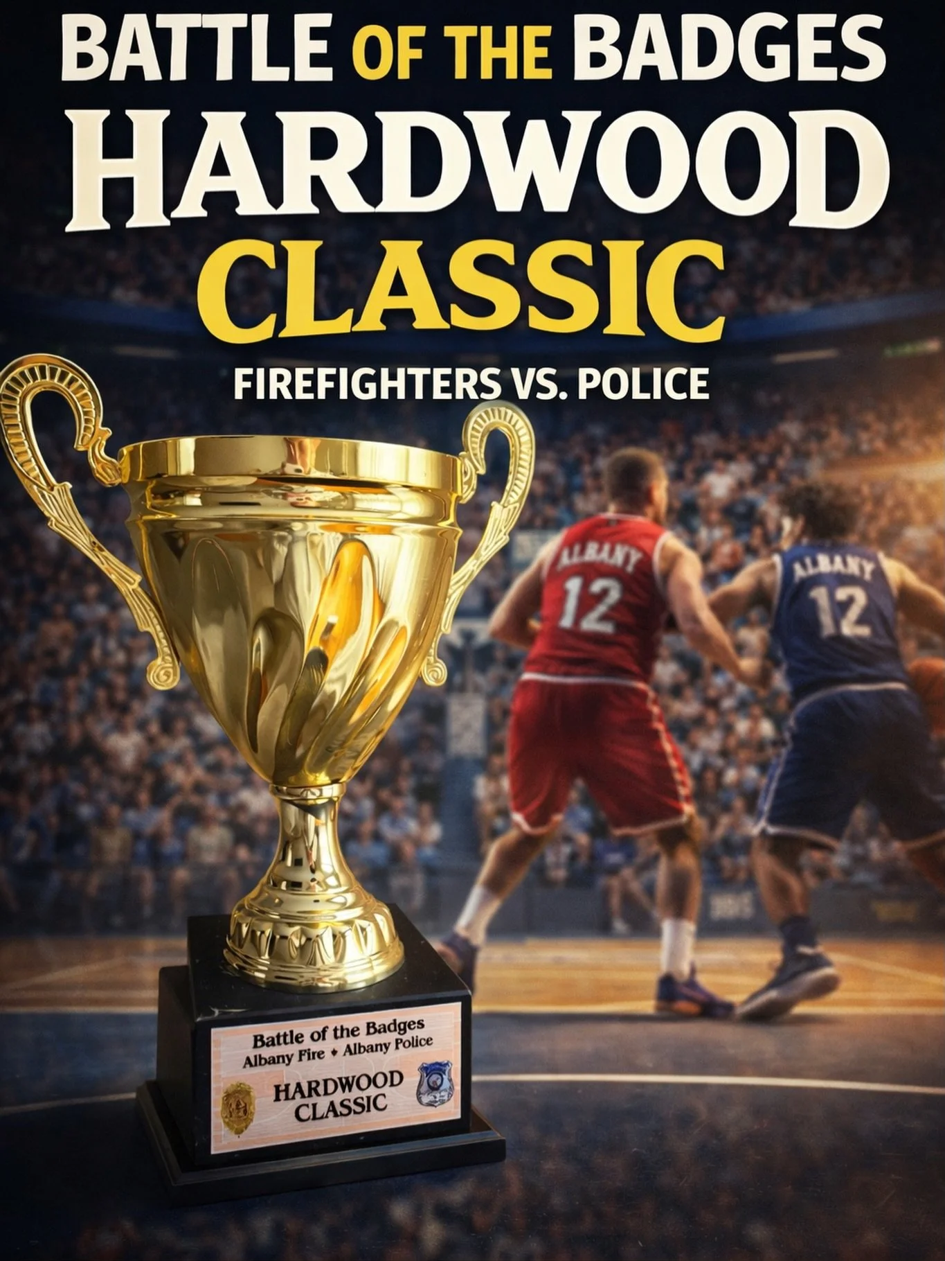 🏀🔥 Who&rsquo;s taking home the trophy this year?! 🔥🏀

Albany Fire 🚒 vs. Albany Police 🚔

Join us Saturday, April 18th from 12PM&ndash;4PM at Albany Academy for Girls for the ultimate showdown &mdash; the Hardwood Classic!

💥 High energy
💥 Fri