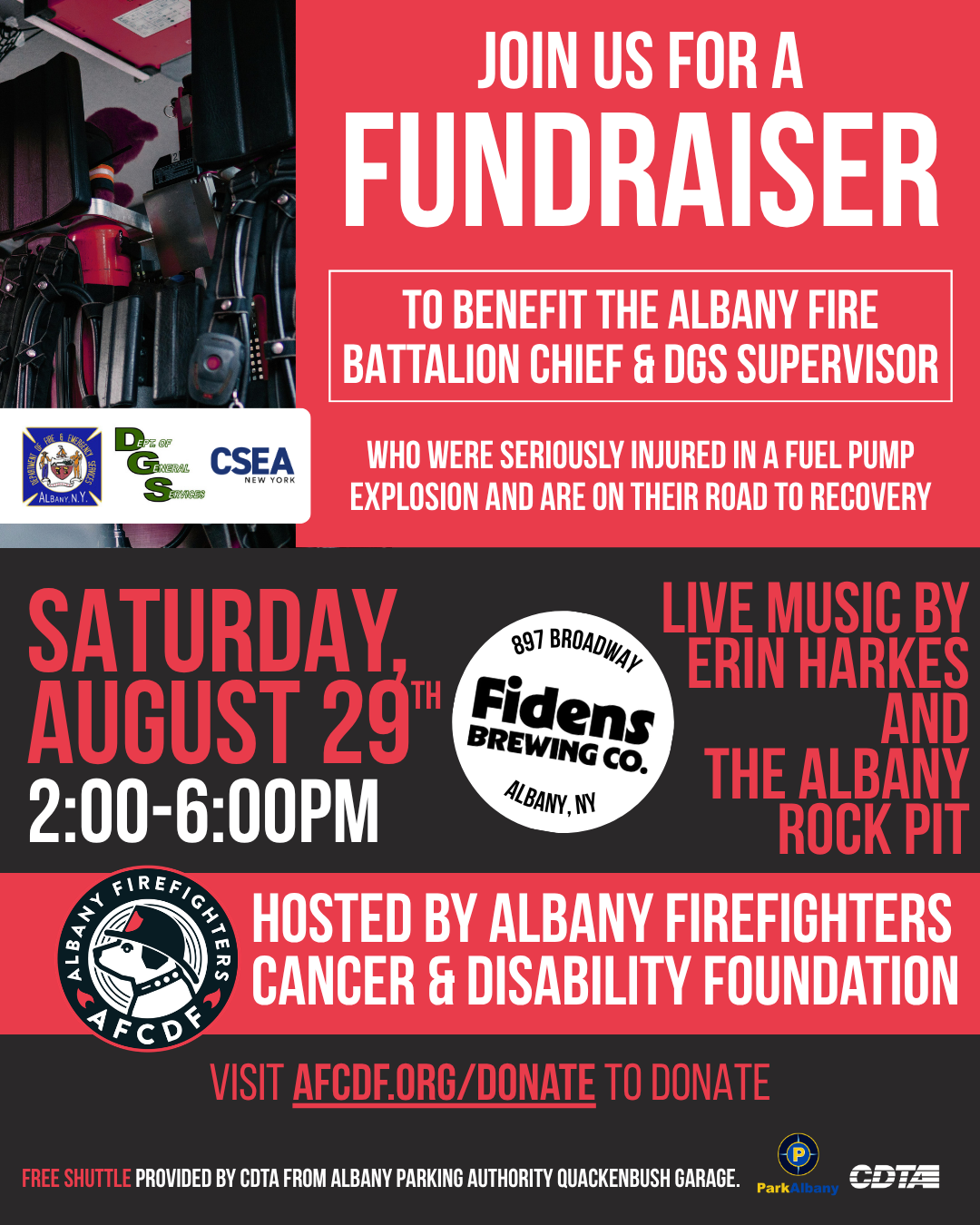 AFD BC and DGS Supervisor Emergency Fundraiser