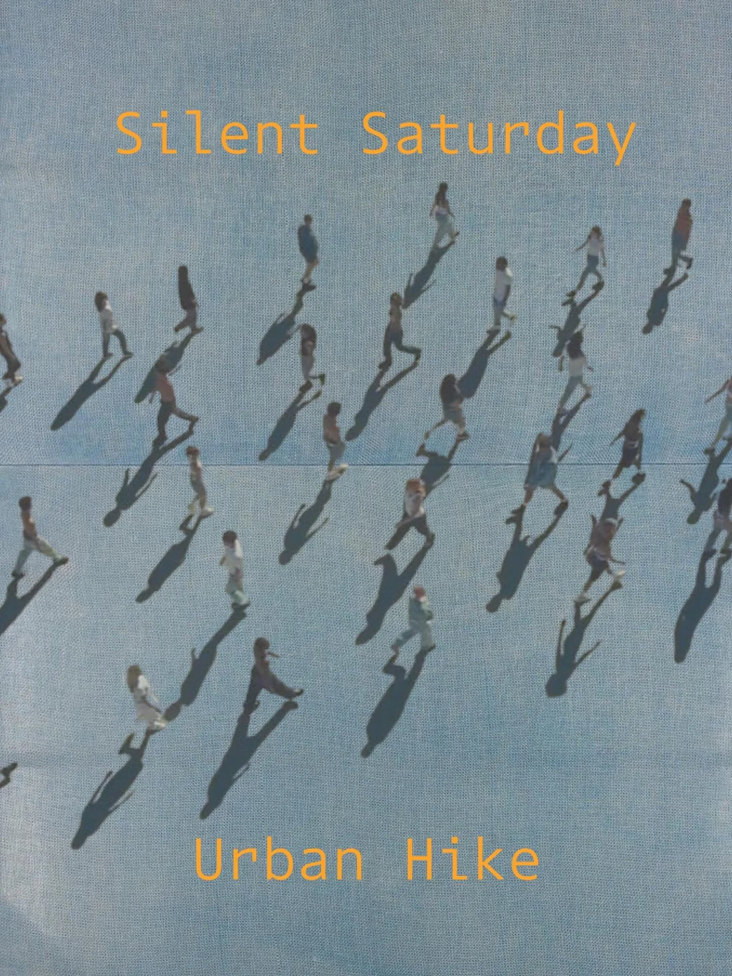 SILENT SATURDAY URBAN HIKE- April 4th, 9:00a @ Sail Bay (Note: Meet on the bayside of the ZLAC Rowing Club)

Between death and resurrection is the deep silence of the grave as all creation waits for new life. Come slowly walk the bay together contemp