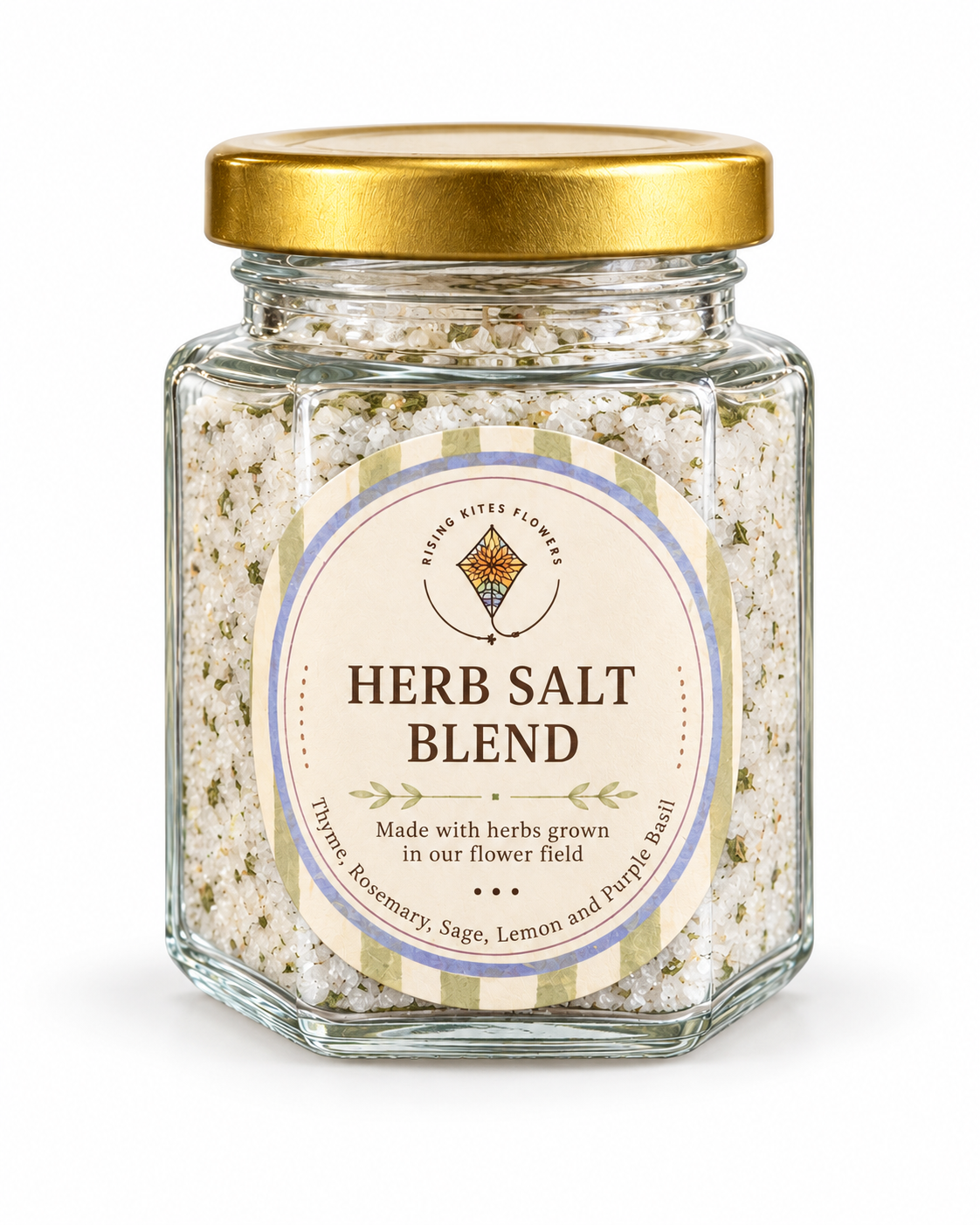 Rising Kites Flowers Herb Salt Blend