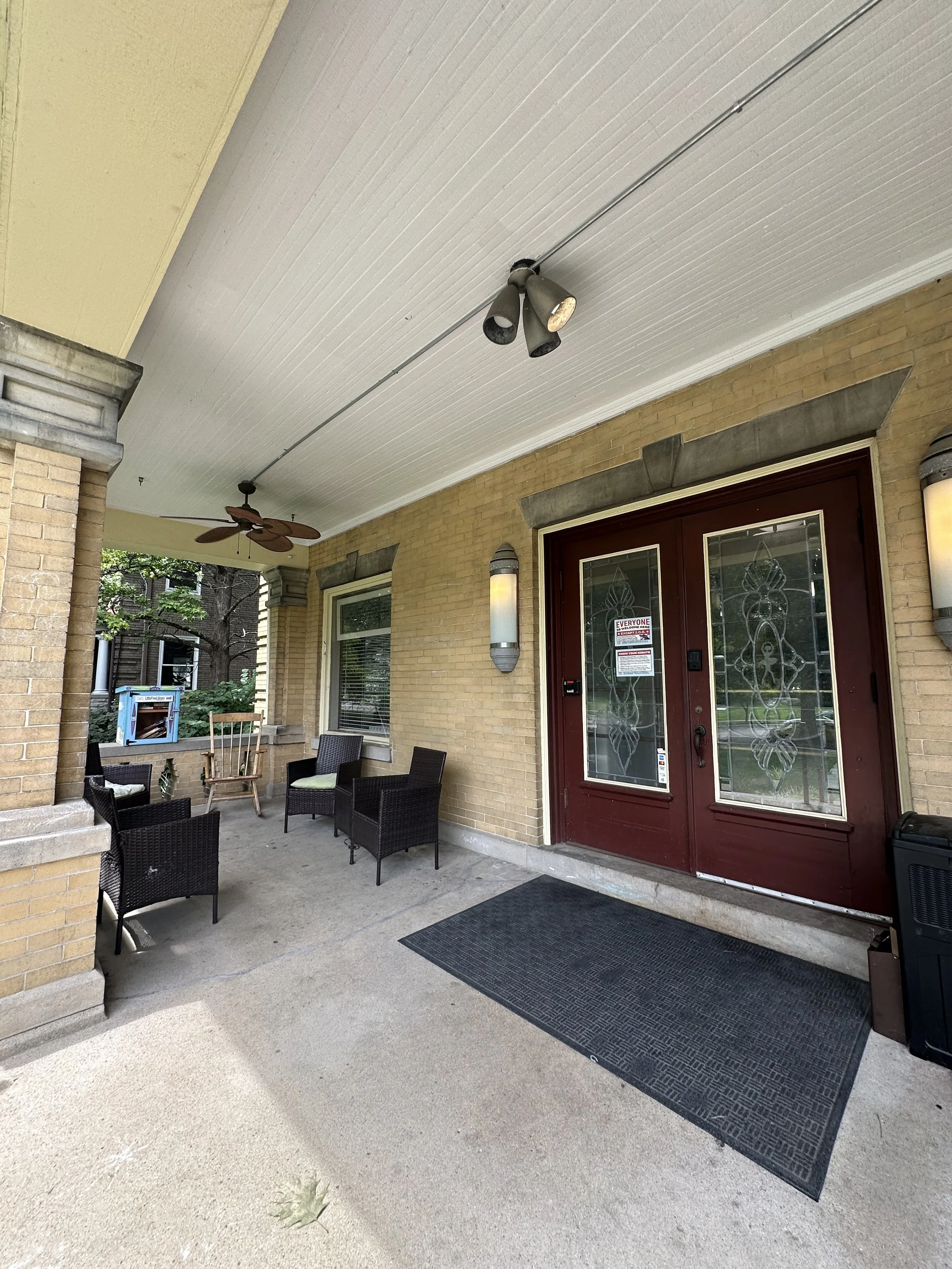 Front Door Before