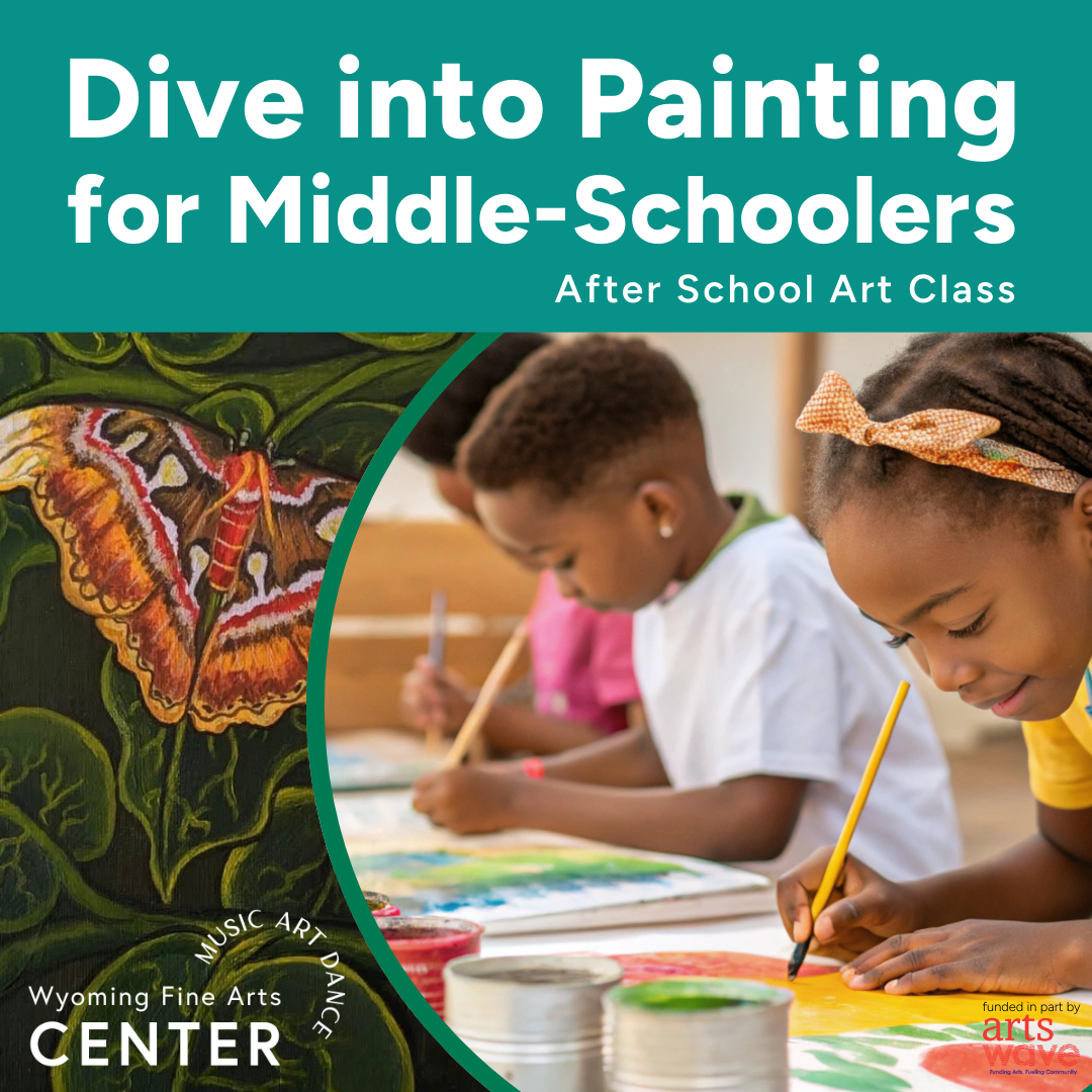 🎨 Dive into Painting for Middle-Schoolers! 4-Week Class (April 2 - 23)
