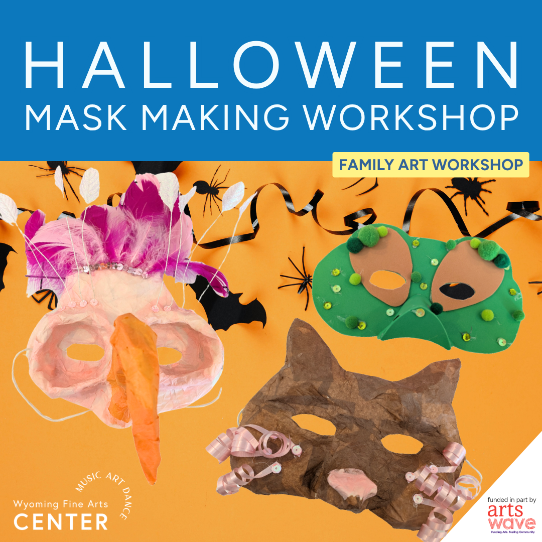 🎭Halloween Mask Family Art Workshop (Oct 4)