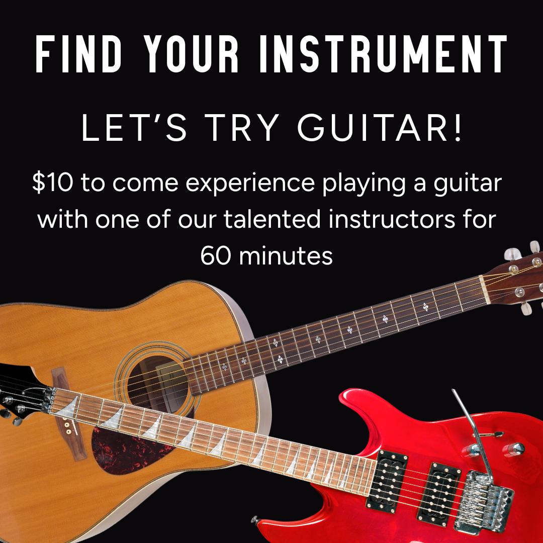 Find-Your-Instrument - Let's Try Guitar w/ Will Juergens! (March 28)