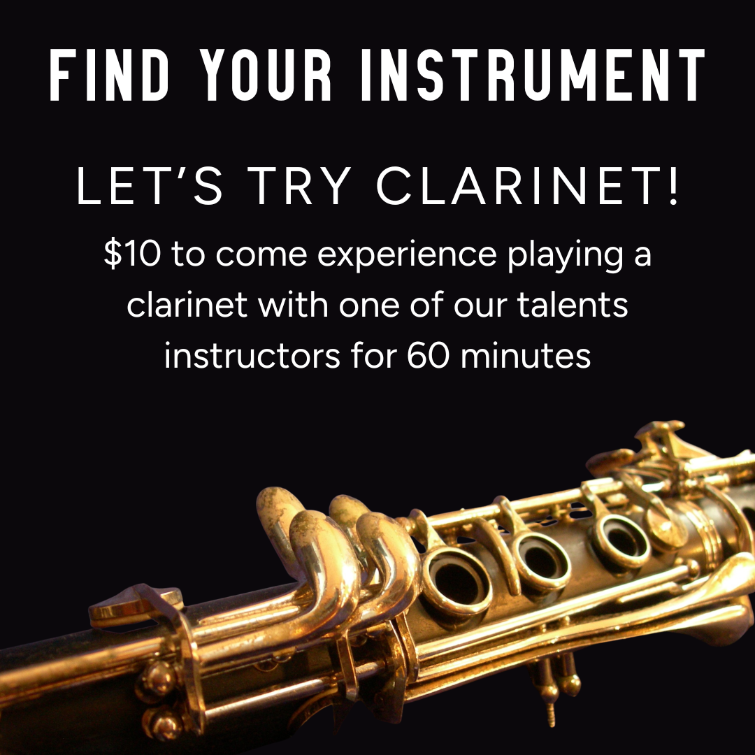 Find-Your-Instrument - Let's Try Clarinet w/ Kate Kilgus! (April 18)