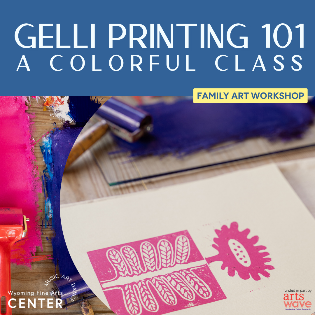 💚 Gelli Printing 101 - A Colorful Class! 1 Day Workshop (July 30)