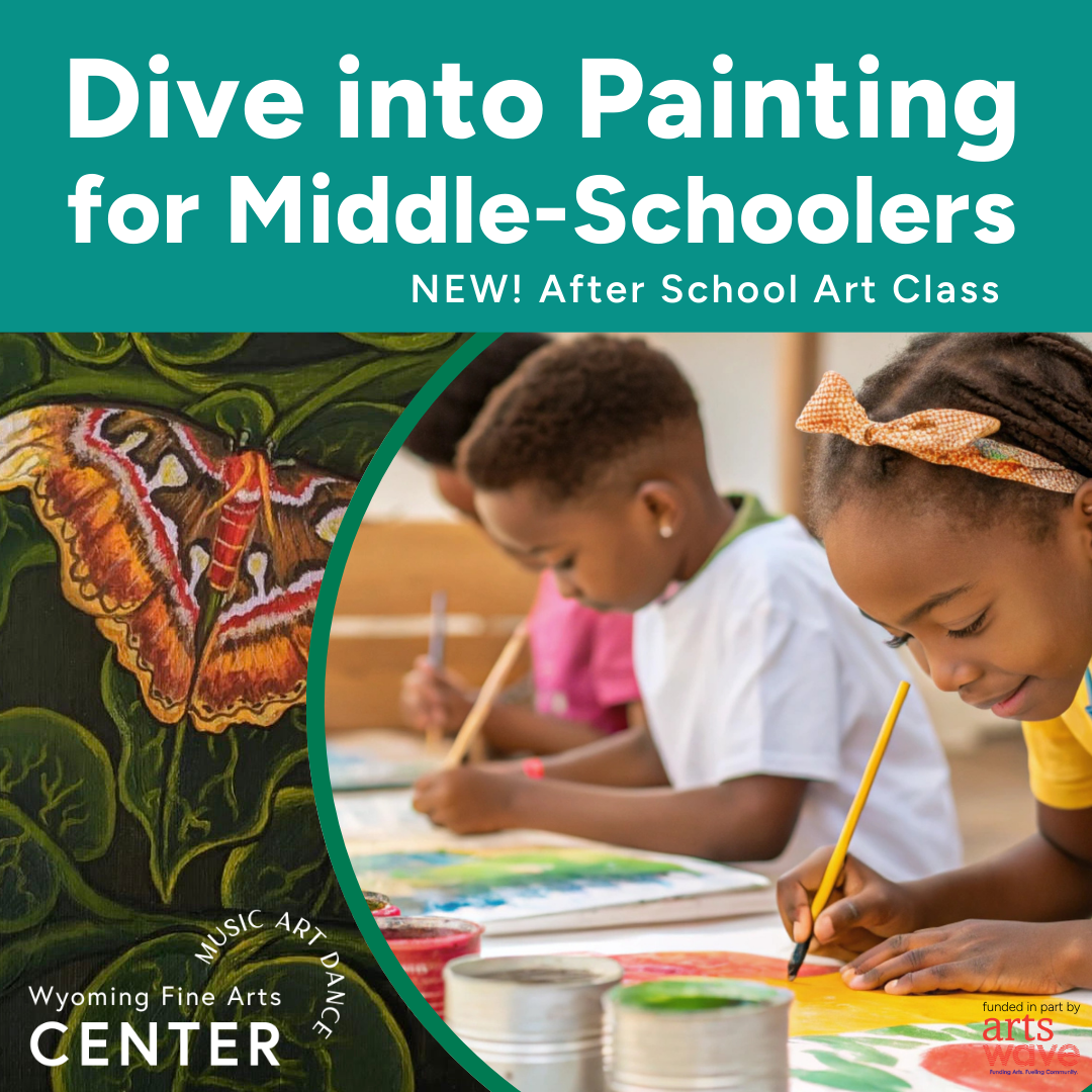 🎨 Dive into Painting for Middle-Schoolers! (4-Week Class from April 2 - 23)