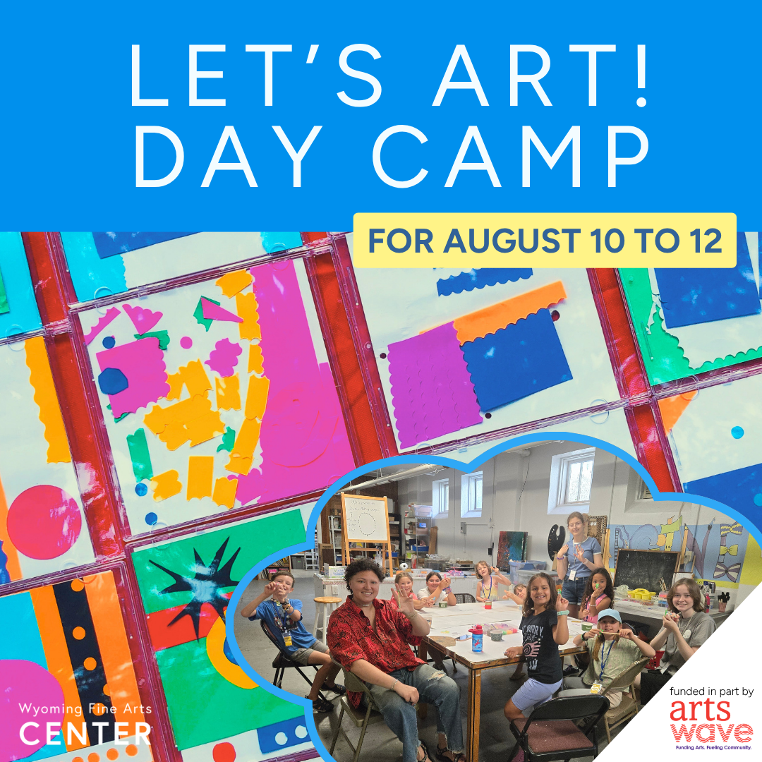 Let's Art! Day Camp for Aug 10 to 12