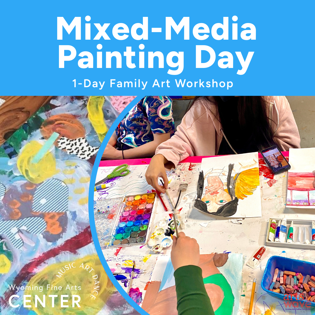 🖌️ Mixed Media Painting Day! Family Art Workshop (April 19)