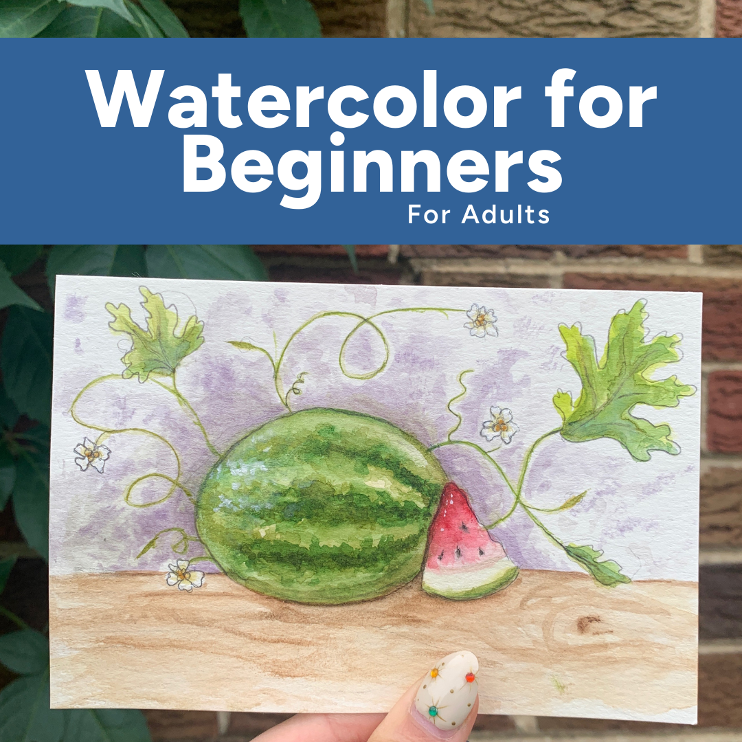 🎨 Watercolor for Beginners - Adult Art Class (April 7 - 28)