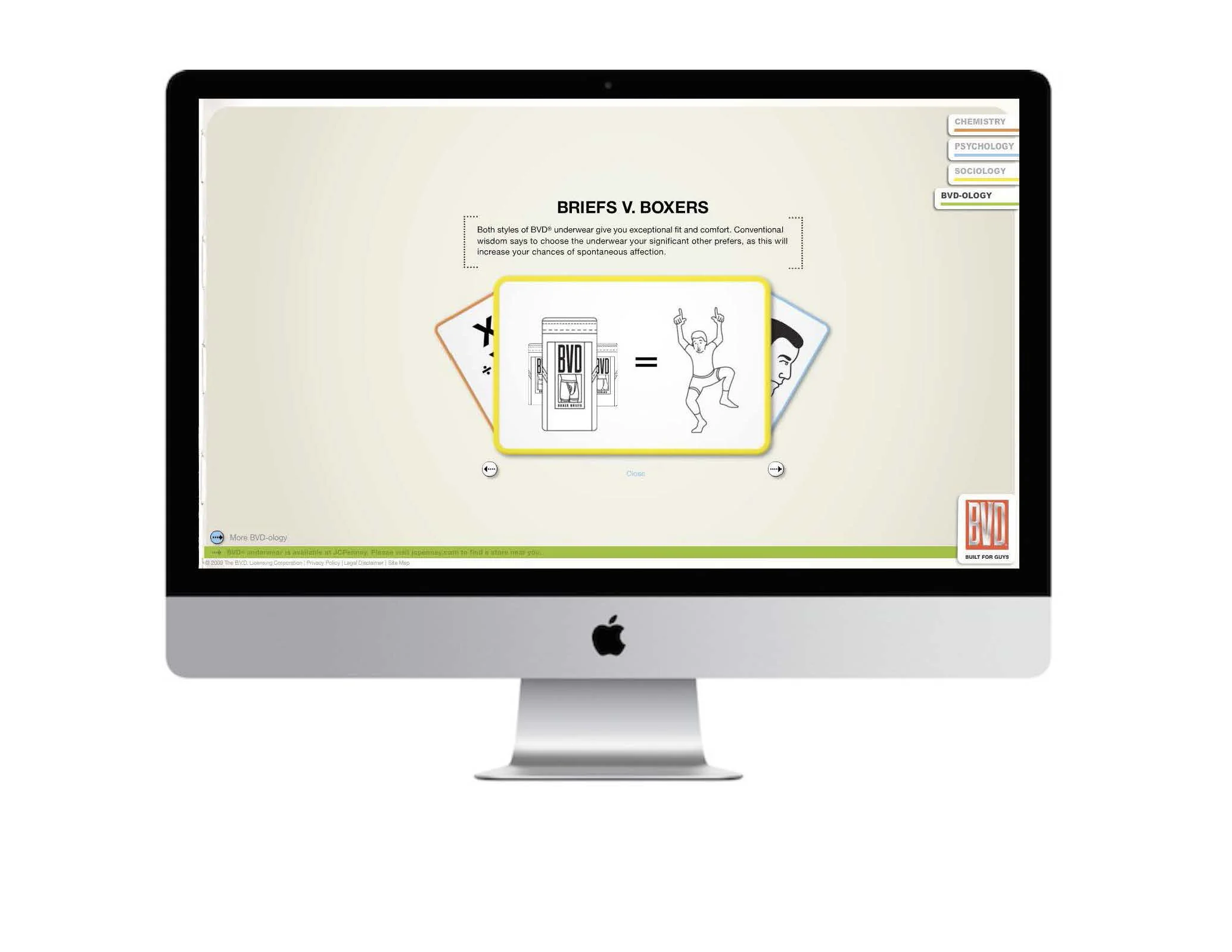 The MANual by BVD Website