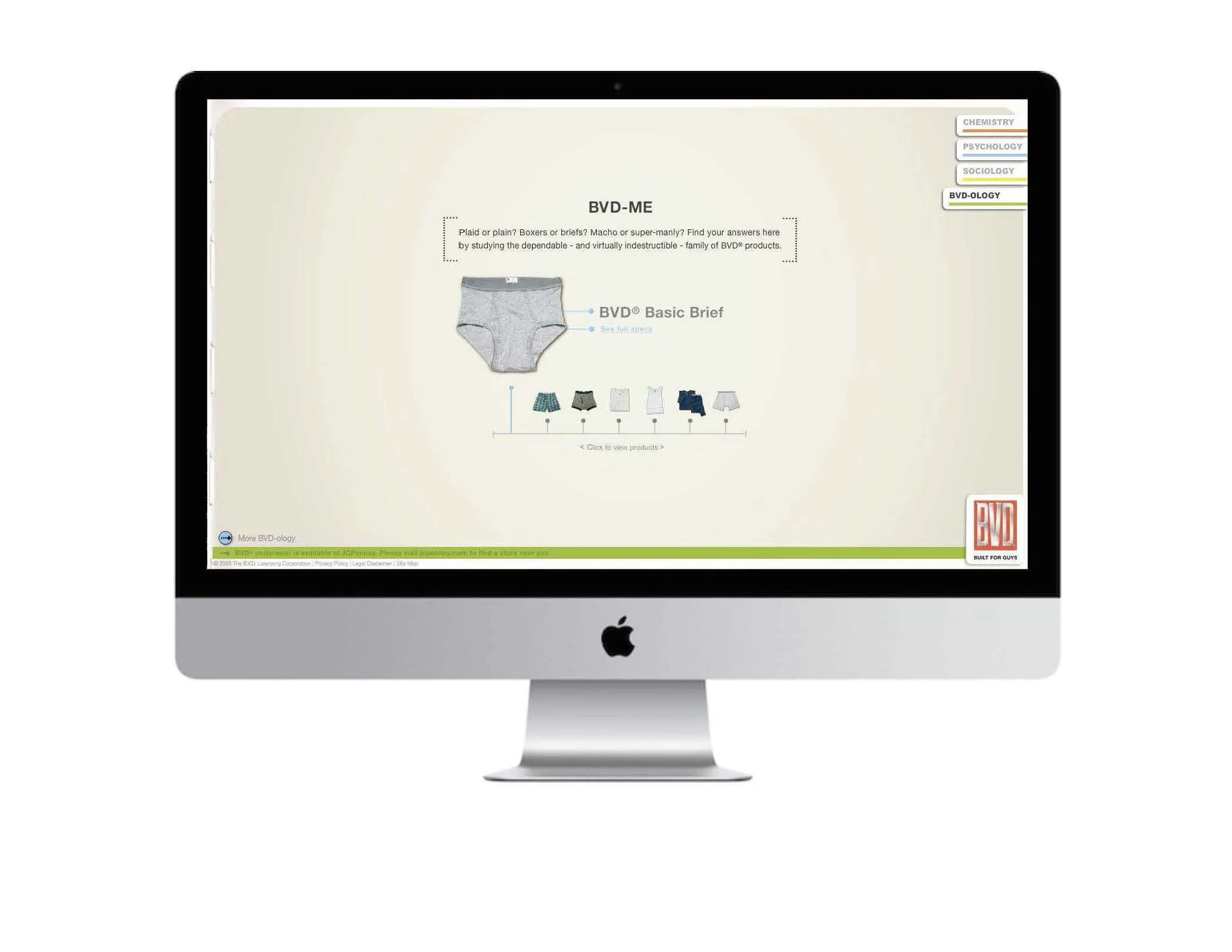 The MANual by BVD Website