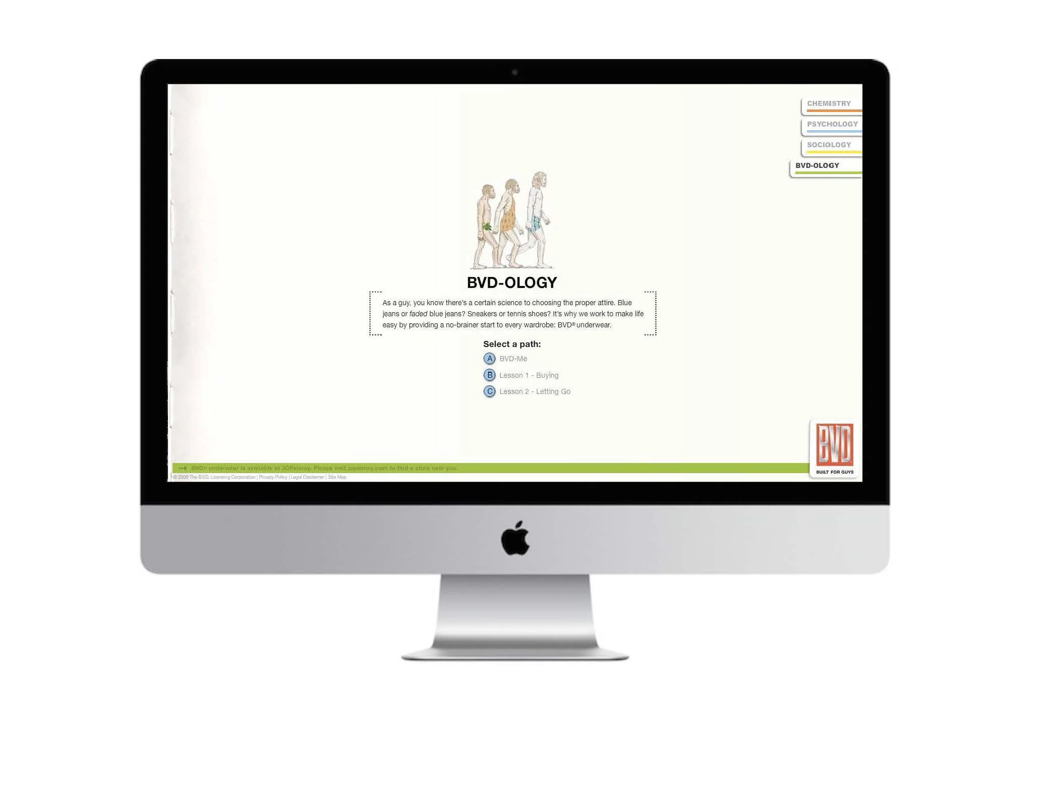 The MANual by BVD Website