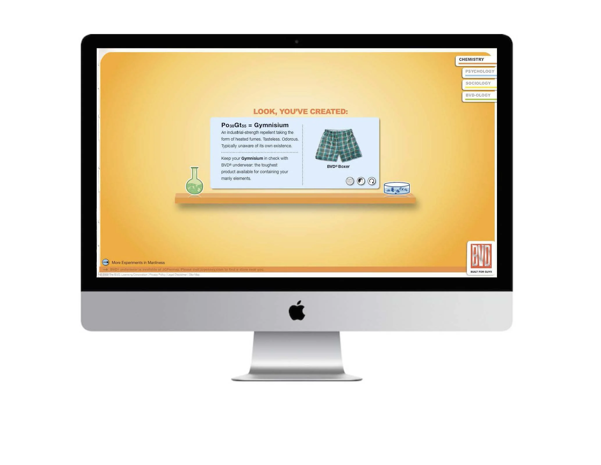 The MANual by BVD / Website