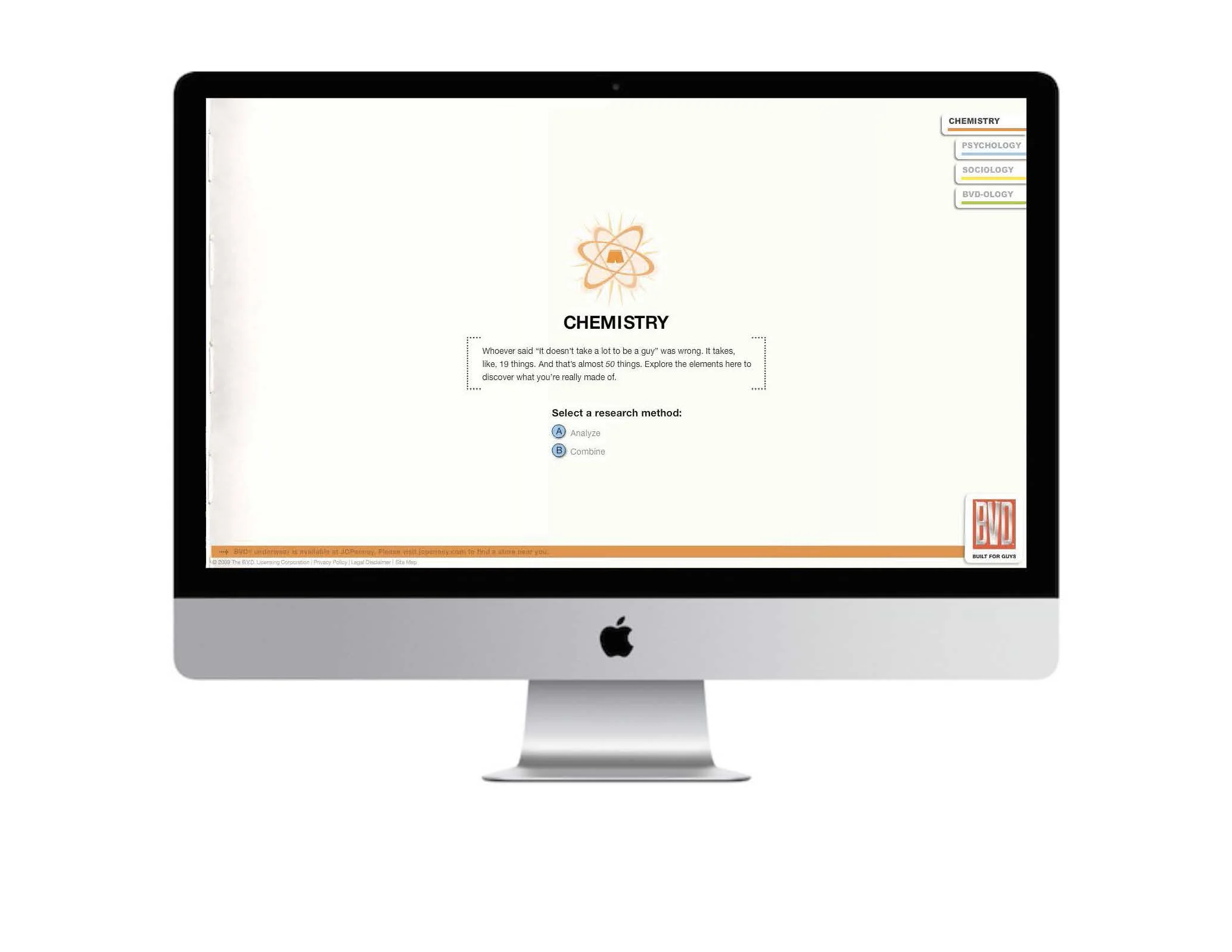 The MANual by BVD Website