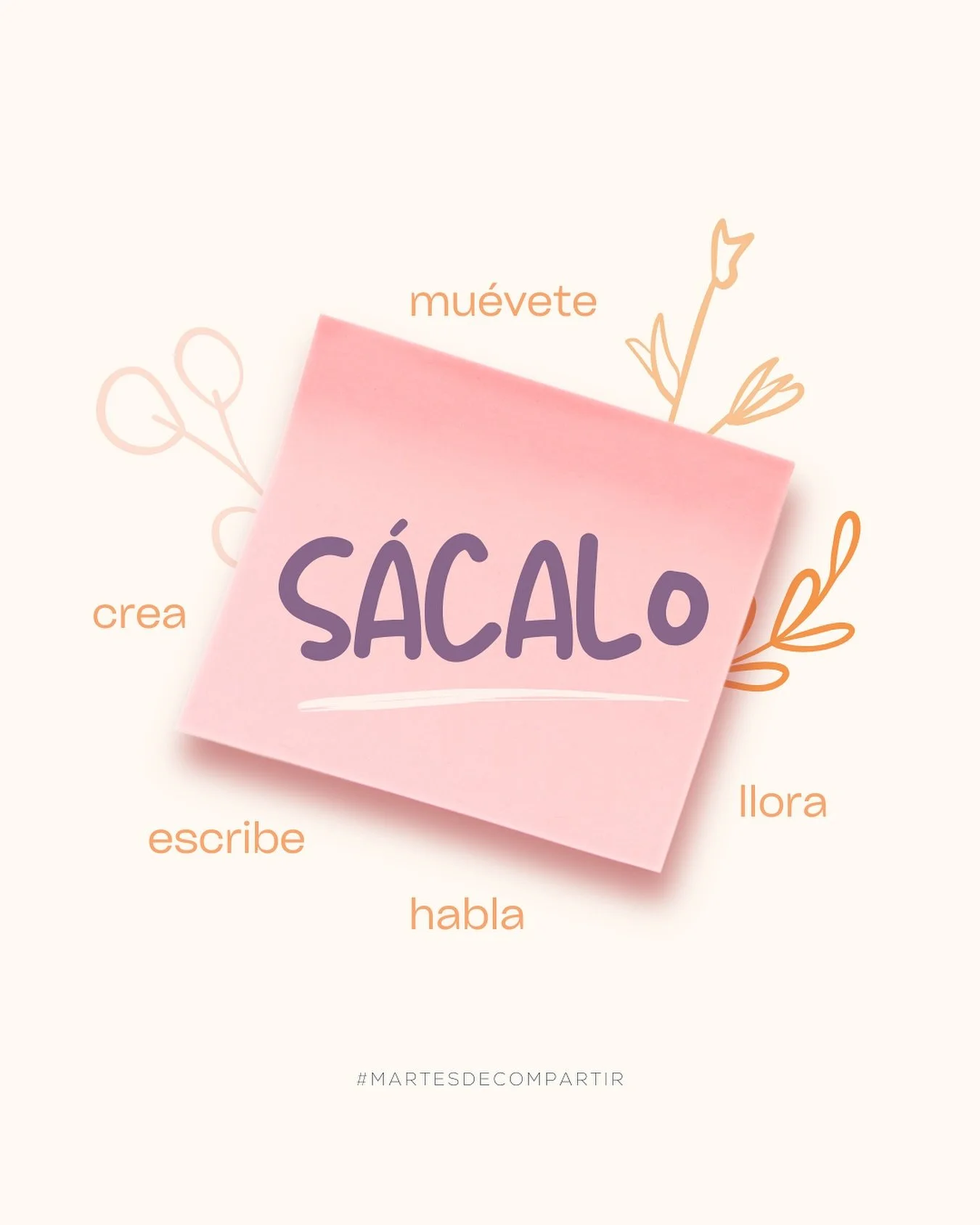 Hay d&iacute;as que pesan m&aacute;s que otros. Y justo en esos d&iacute;as, es cuando m&aacute;s necesitamos sacarlo.

Lo importante es no guard&aacute;rtelo todo.
Dale espacio a lo que sientes, y sigue a tu ritmo.
Porque incluso en los d&iacute;as 
