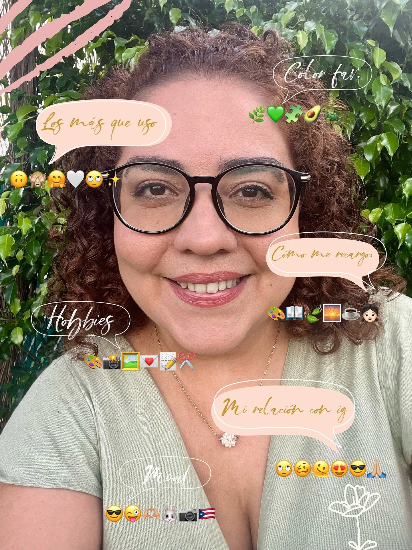 Me in emojis 💁🏻&zwj;♀️
Hoy te comparto un pedacito de mi mundo&hellip; versi&oacute;n emoji.
Porque a veces unas cuantas caritas, florecitas y estrellitas lo dicen todo 🙃🌸✨

Los emojis tambi&eacute;n cuentan historias&hellip; y la m&iacute;a est&