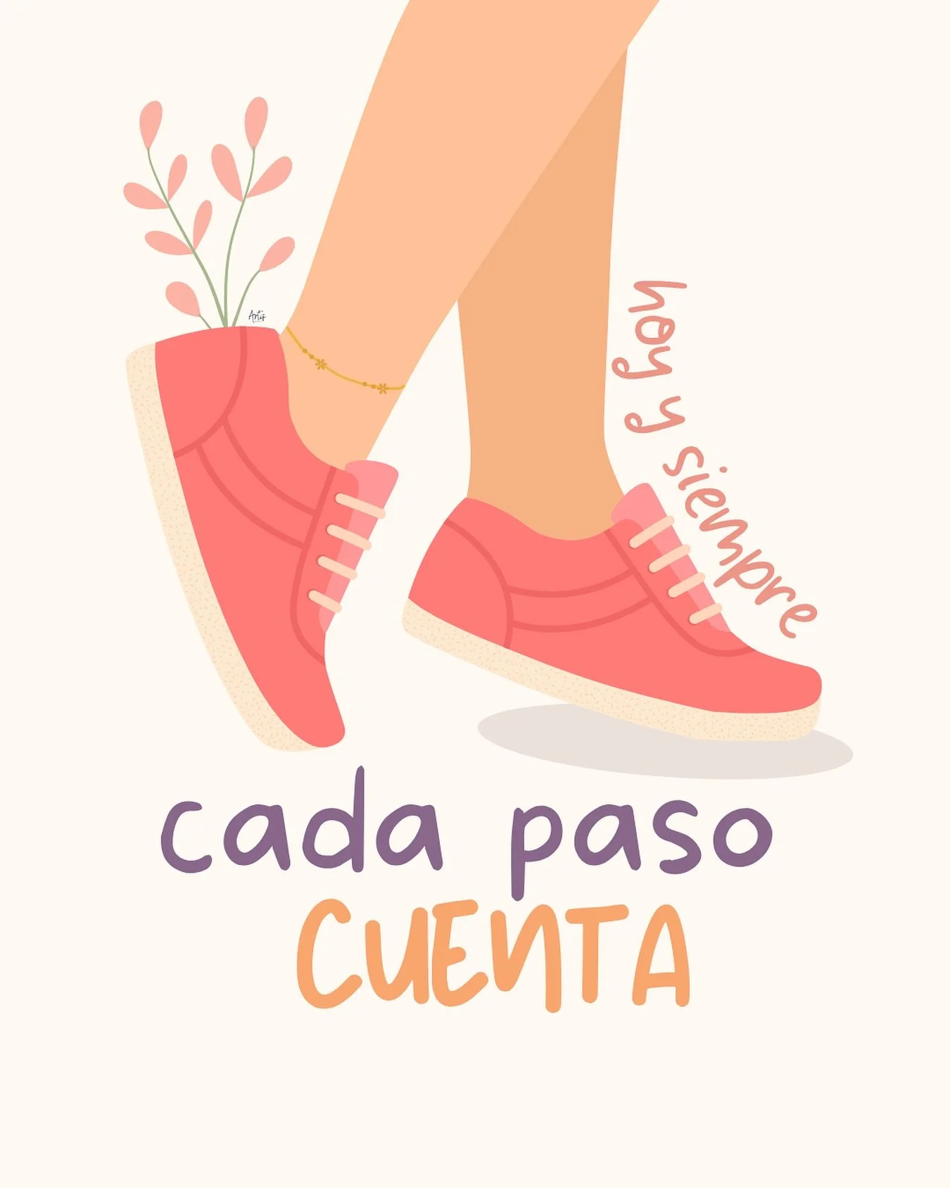 Pasos grandes, chiquitos, firmes o llenos de dudas&hellip;

Este #martesdecompartir es un recordatorio para m&iacute; y para ti &mdash;que sue&ntilde;as, emprendes, creas&mdash;, que caminas con el coraz&oacute;n lleno de ideas (y a veces con los pie