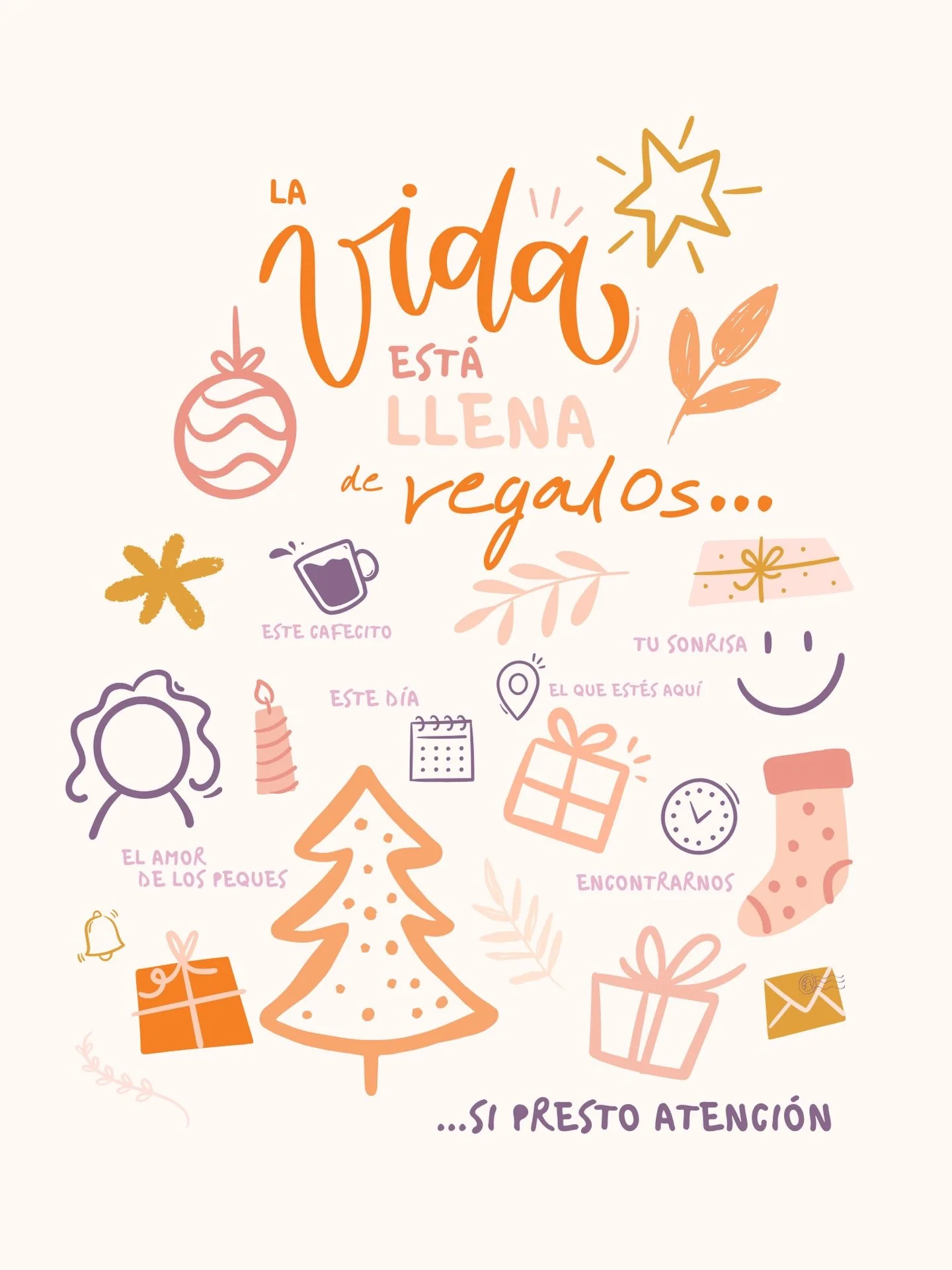 Creo que la Navidad no vive solo en un d&iacute;a del calendario. Vive en la manera en que miramos la vida&hellip; y en c&oacute;mo prestamos atenci&oacute;n. ✨

Porque la vida est&aacute; llena de regalos, aunque no siempre vengan envueltos. A veces