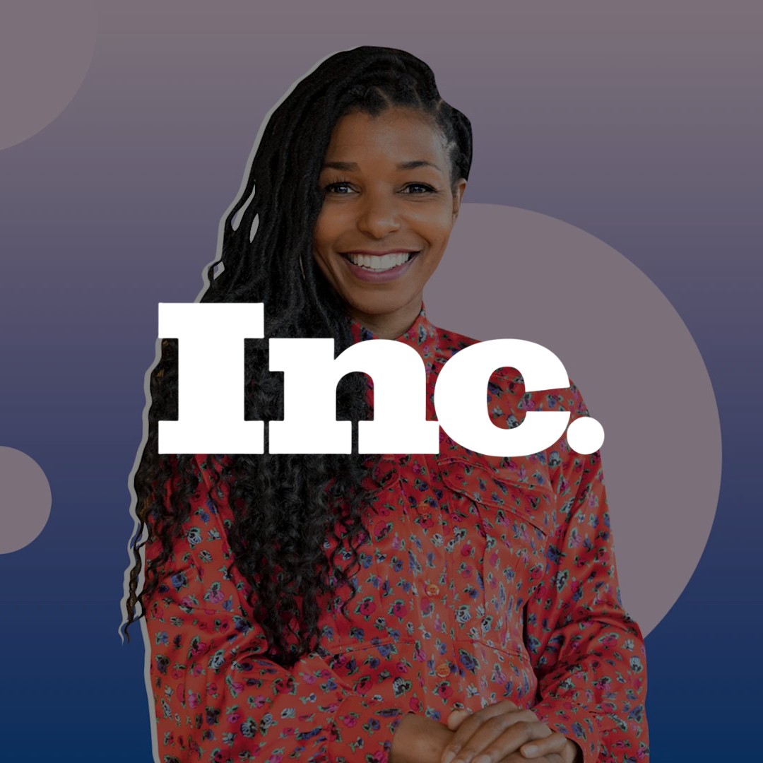 Inc. feature graphic with portrait of Kimberly McGlonn