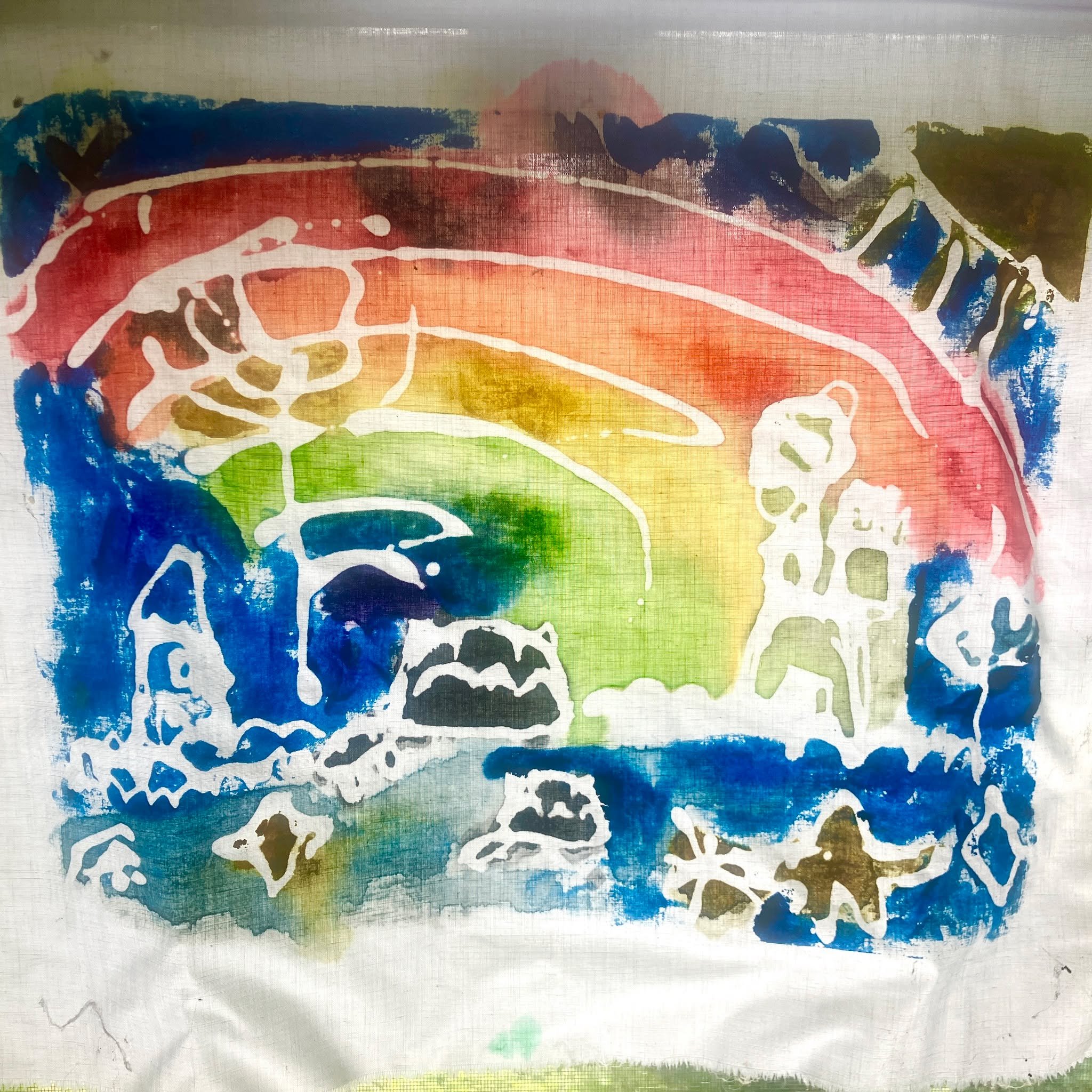 Happy Pride! 🌈🌈🌈 All are welcomed and loved here in the Kindling studio. 

After school art club made lovely batik inspired projects recently! Originating in Indonesia and Southeast Asia, batik is a method of creating textile designs using melted 