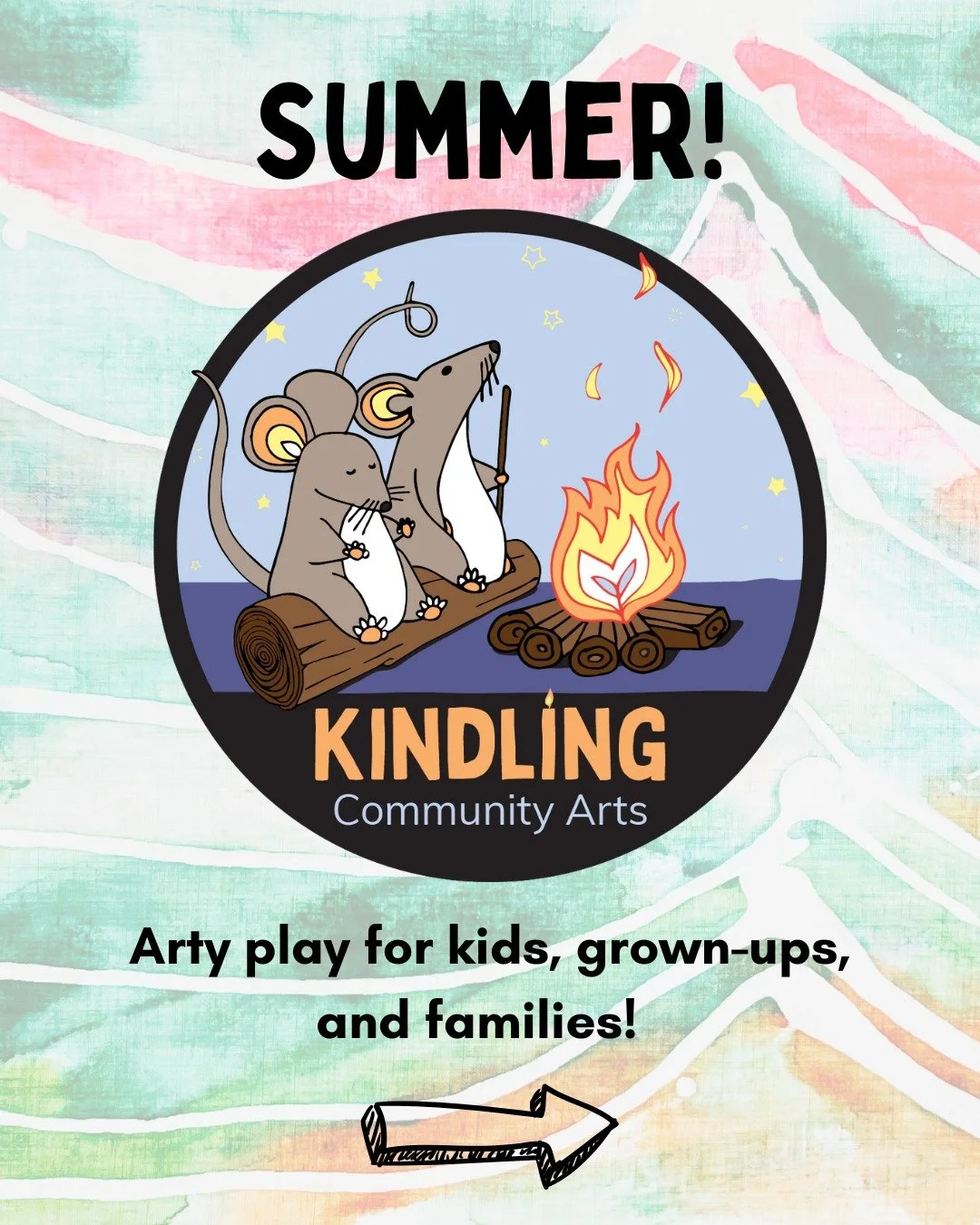 Summer offerings to fuel your creative spirits! ❤️&zwj;🔥

Sign-up link in bio. These are the final opportunities to experience our cozy and sweet original studio in our home at the Eastmorland Community Center. In August, our beloved building comes 