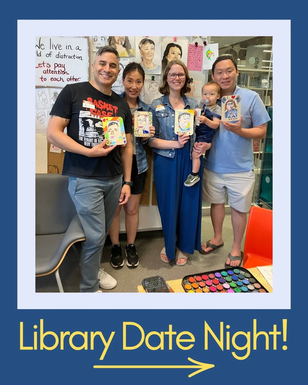 Come for the arty play, leave with a little chocolate and some smile lines for the record!

Register at Pinney Library Residency link in bio.

@madisonpubliclibrary @madisonbubbler