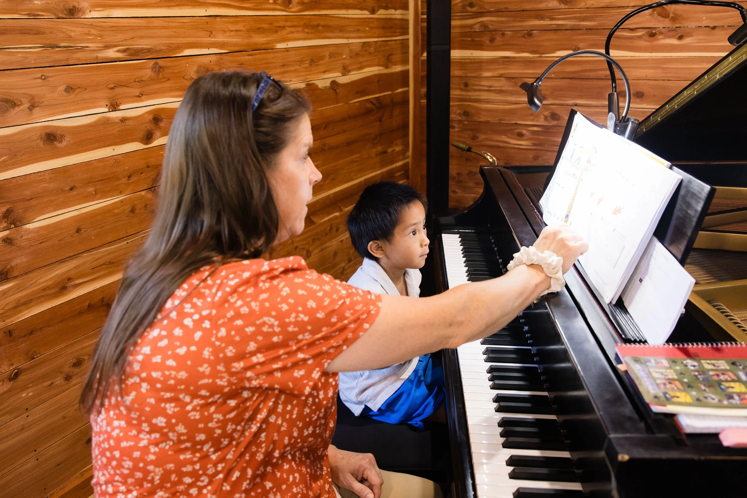 in the music books
