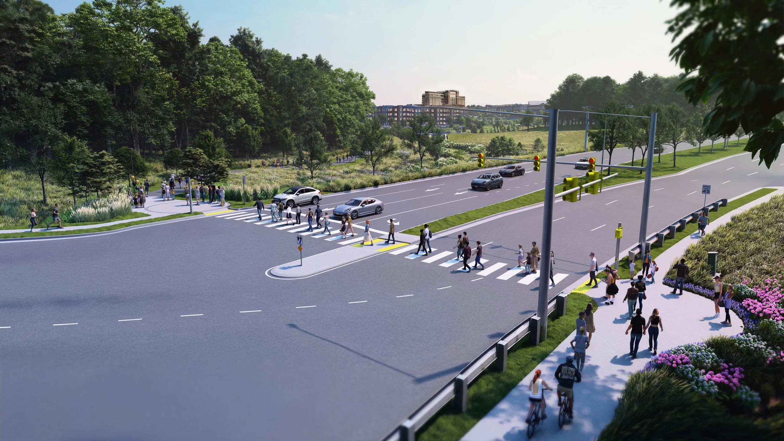 The Grounds Advances Major Connectivity Improvements with Safer, Reimagined Intersection at University Parkway