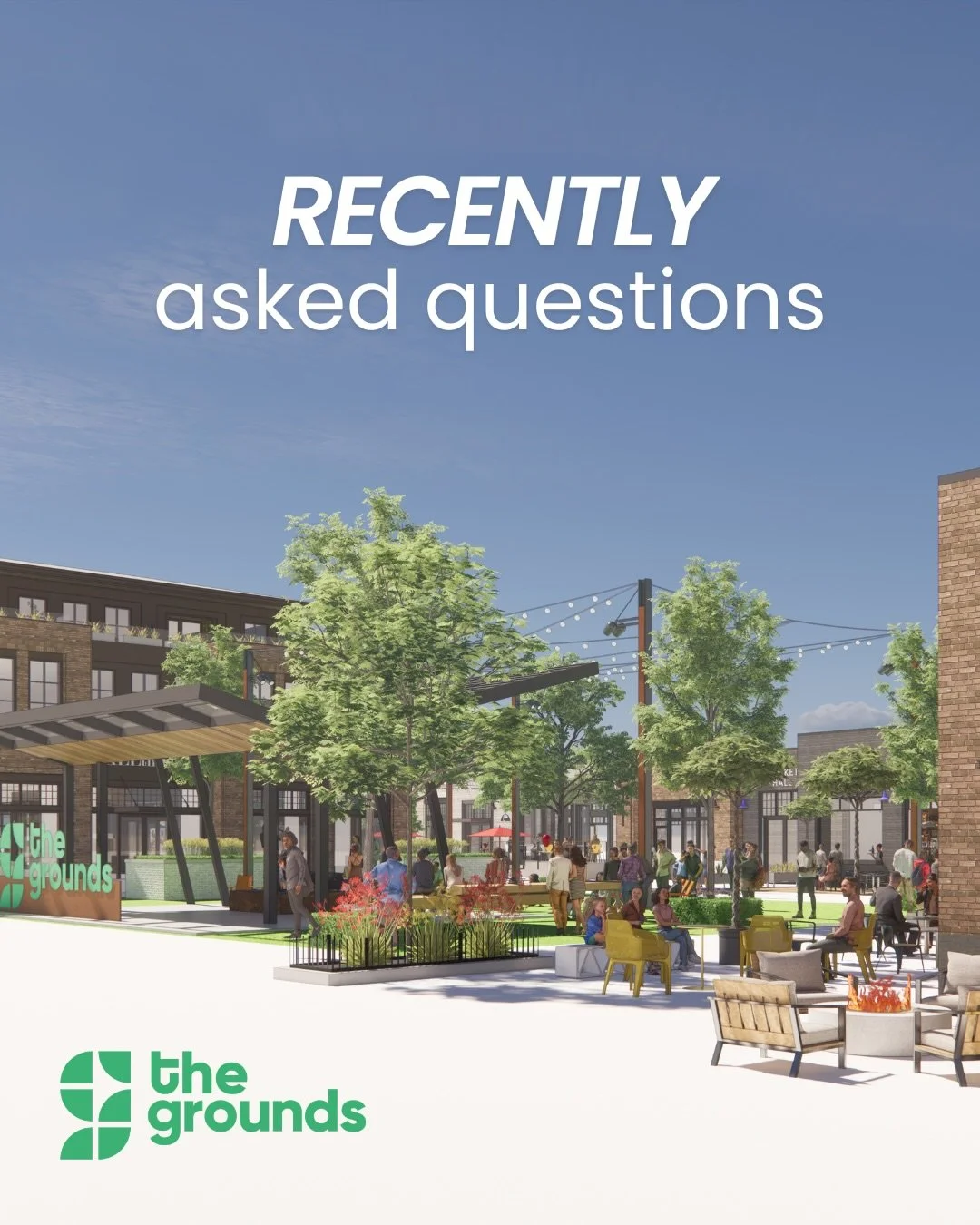 Since breaking ground in late 2024, a lot has taken shape at The Grounds&mdash; @creeksideatthegrounds has officially topped out, Upper Silas Creek is being restored, planting continues, the office building is underway, and major connectivity improve