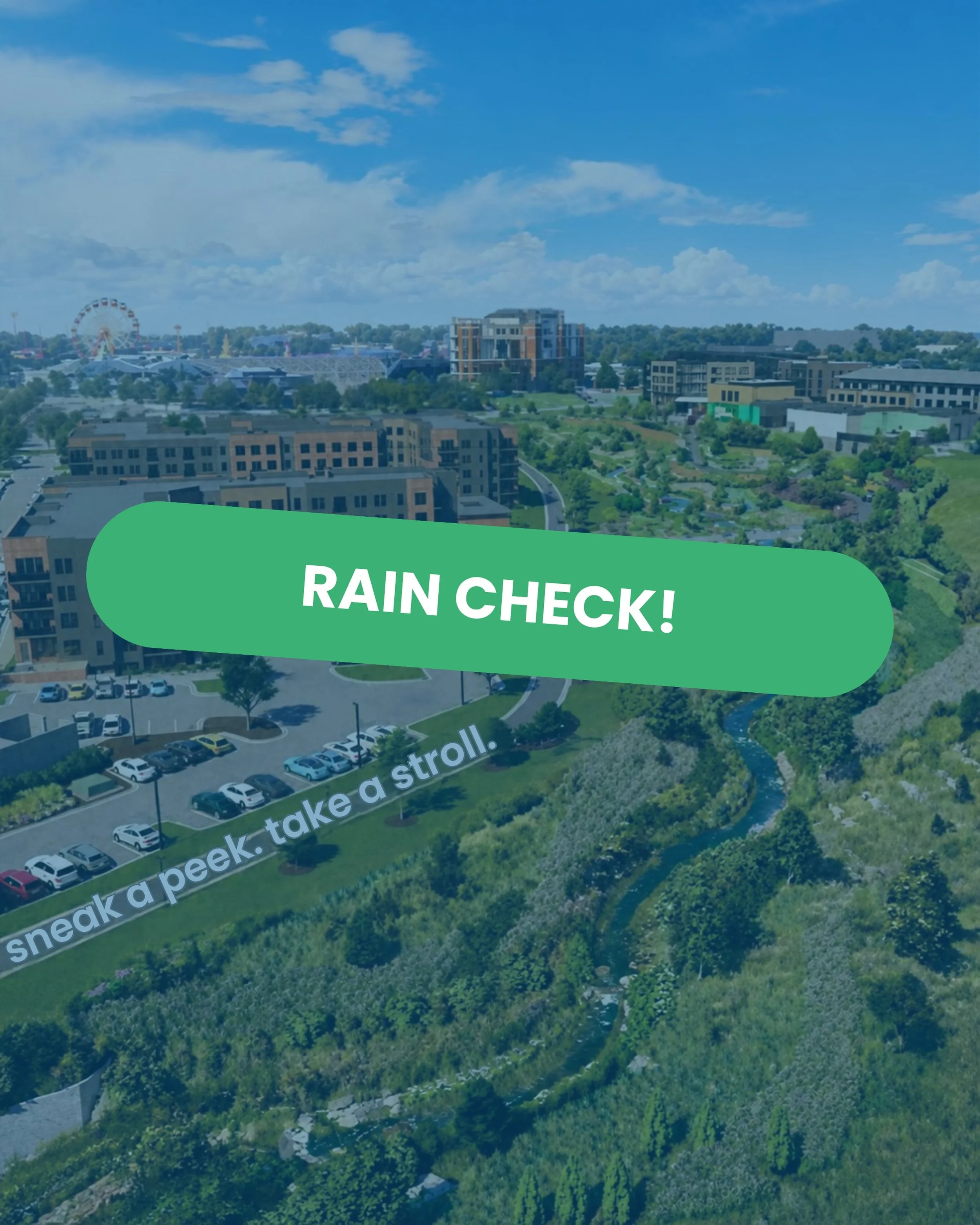 Sadly, the rain is here to stay today so we&rsquo;ll keep the trail closed and rain check today&rsquo;s sneak peek! Stay tuned for other chances to see the transformation in progress &mdash; and stay dry and safe in the meantime! ☔️