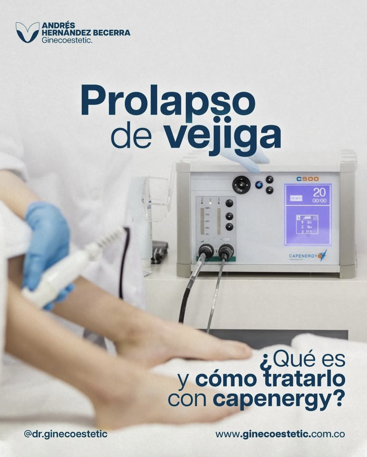 El mejor tratamiento para la incontinencia urinaria: opciones eficaces y solución sin cirugía con Capenergy en Cali