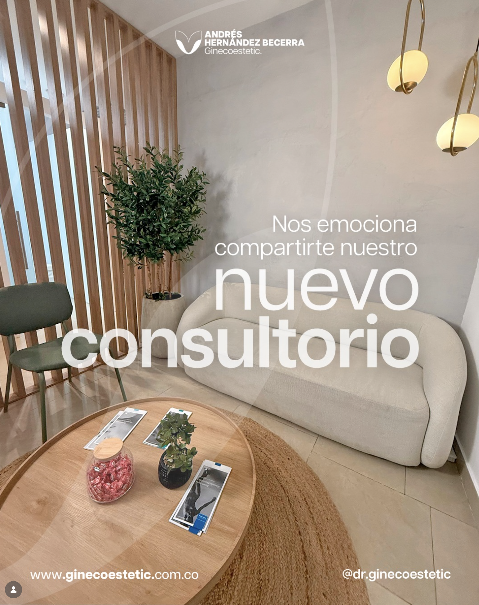 Ginecoestetic con el Dr. Andres Hernandez Becerra estrena nuevo consultorio en Unicentro Cali