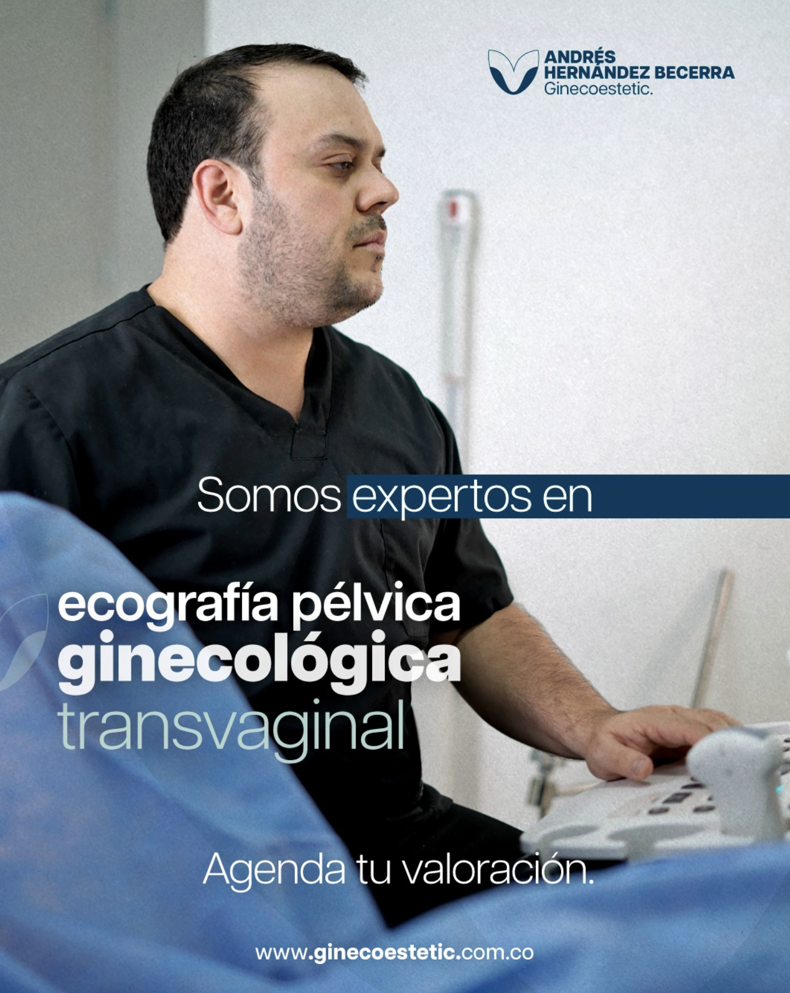 Ecografía transvaginal en Cali con el Dr. Andres Hernandez Becerra